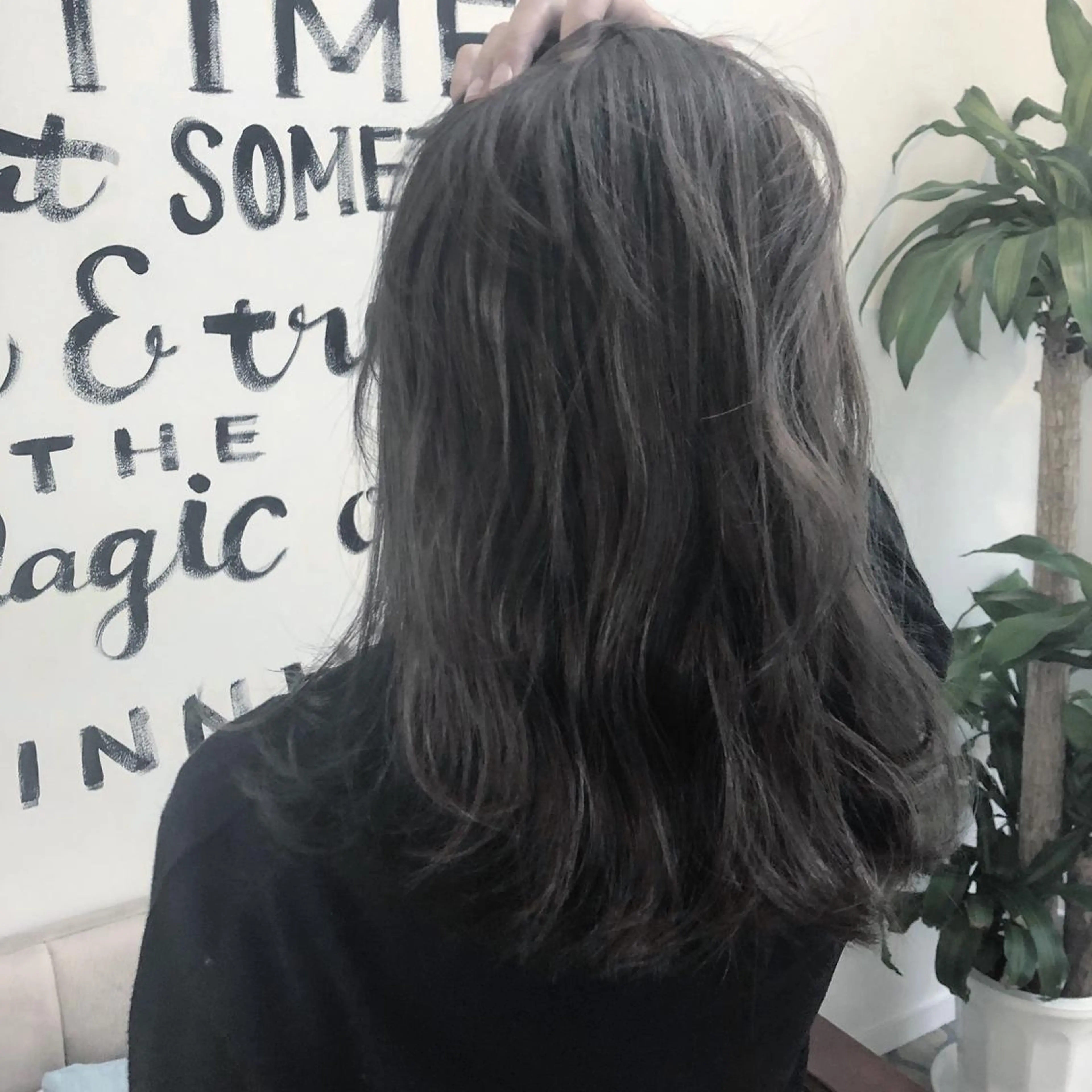 ミディアム エクステ・髪質改善・ ブリーチ・吉田大介のヘアスタイル