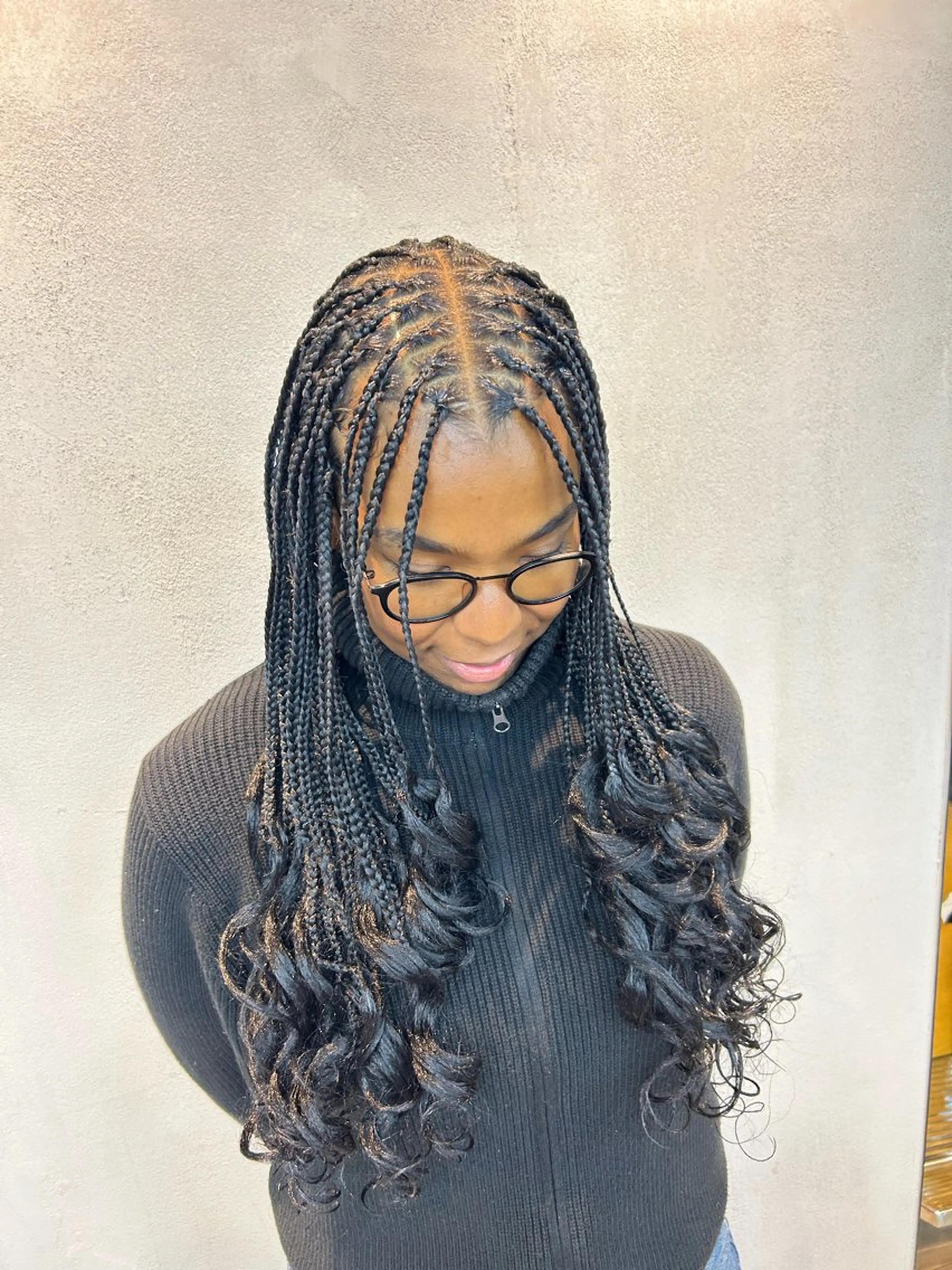 ロング ヘアアレンジ ヘアセット HARURU🪮✨ ブレイズ海外ヘアのヘアスタイル