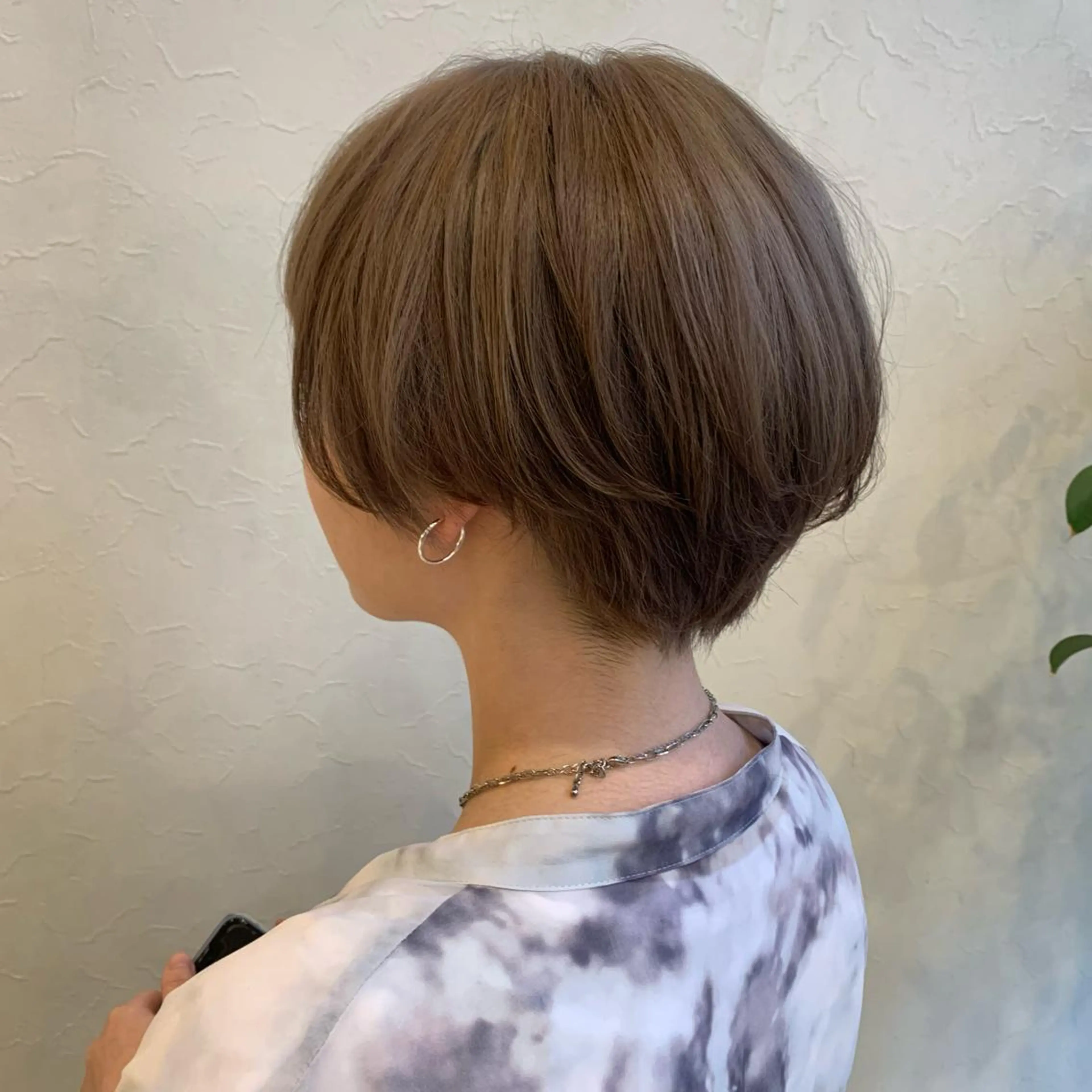 ショート カラー ダブルカラー ショートヘア メンズ指名多数!! SiLO 田島のヘアスタイル