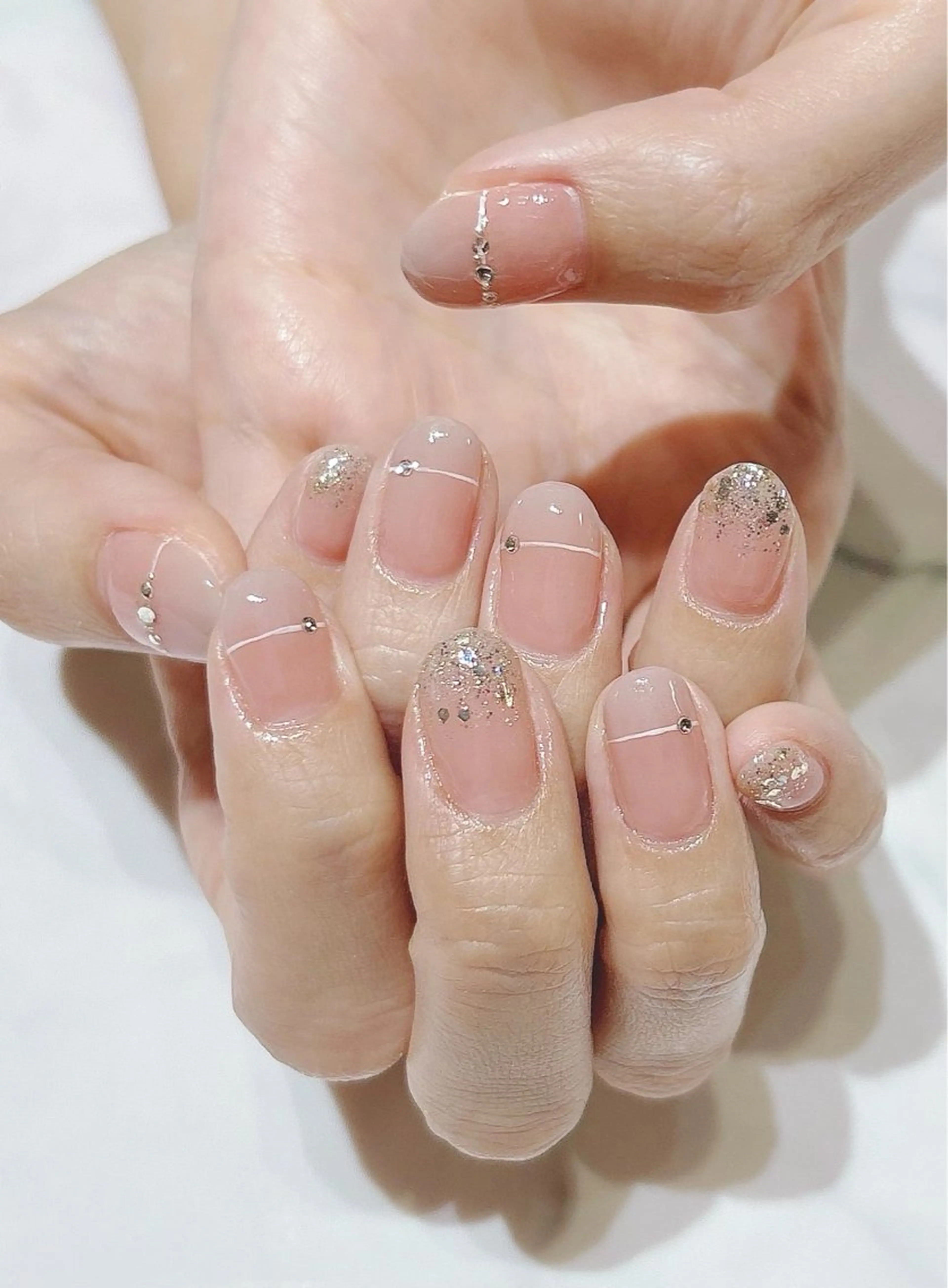 ネイル 持ち込み ネイルサロン Belleのネイルデザイン