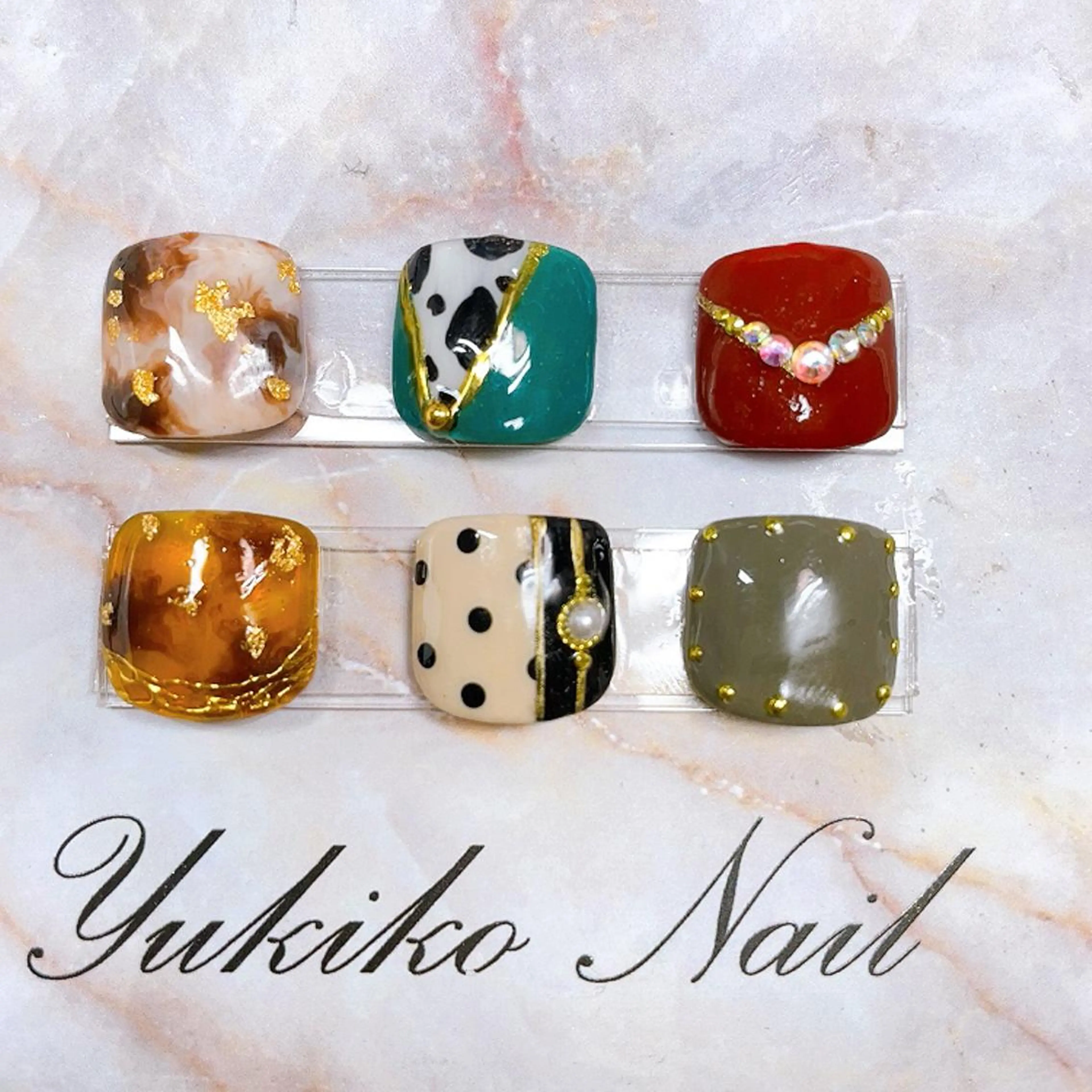 ネイル アートネイル フットネイル ユキコ ネイルのネイルデザイン