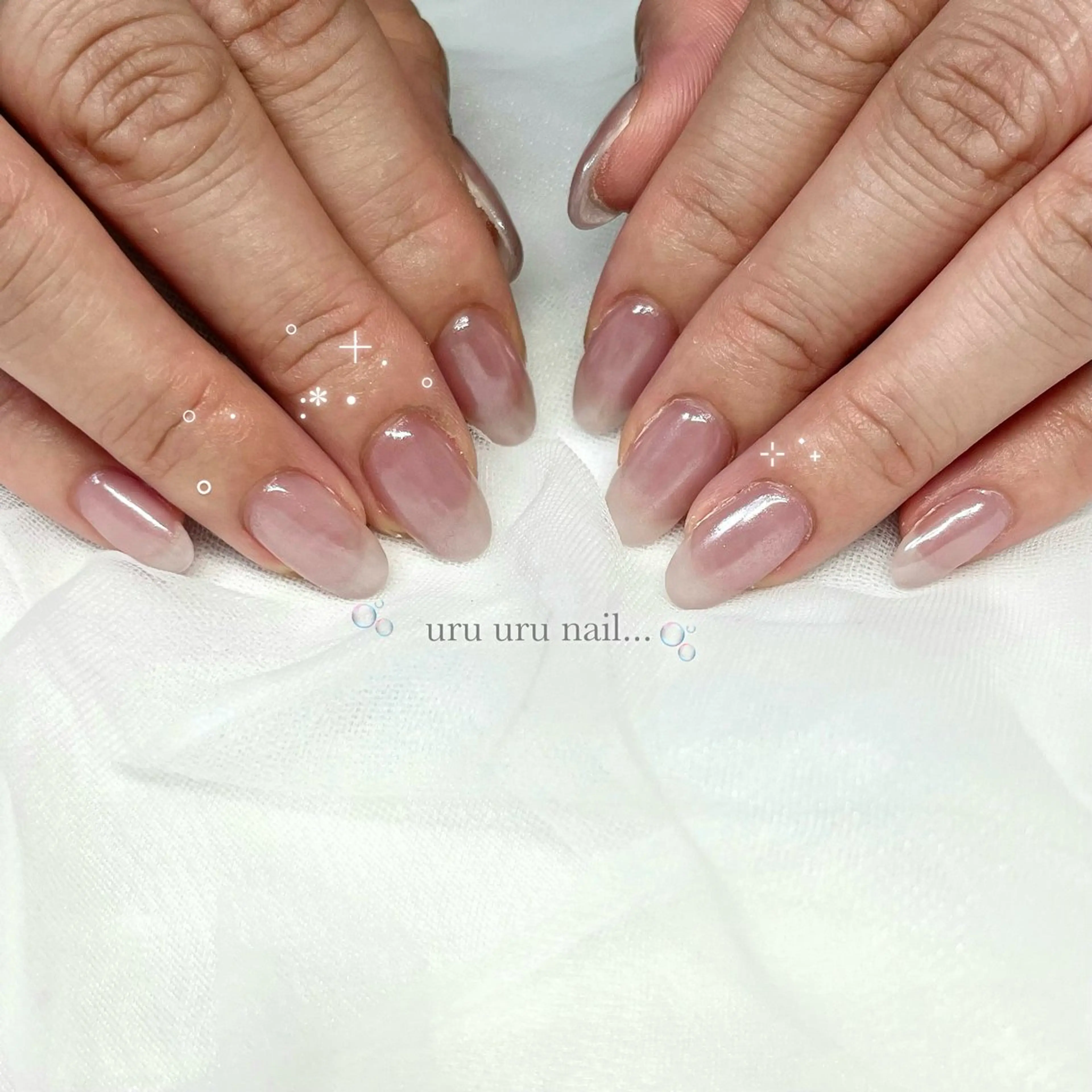 ネイル 長さ出し フラッシュネイル ジェルネイル マグネットネイル 持ち込み ハンドネイル 🌷Gemini nami🌷のネイルデザイン