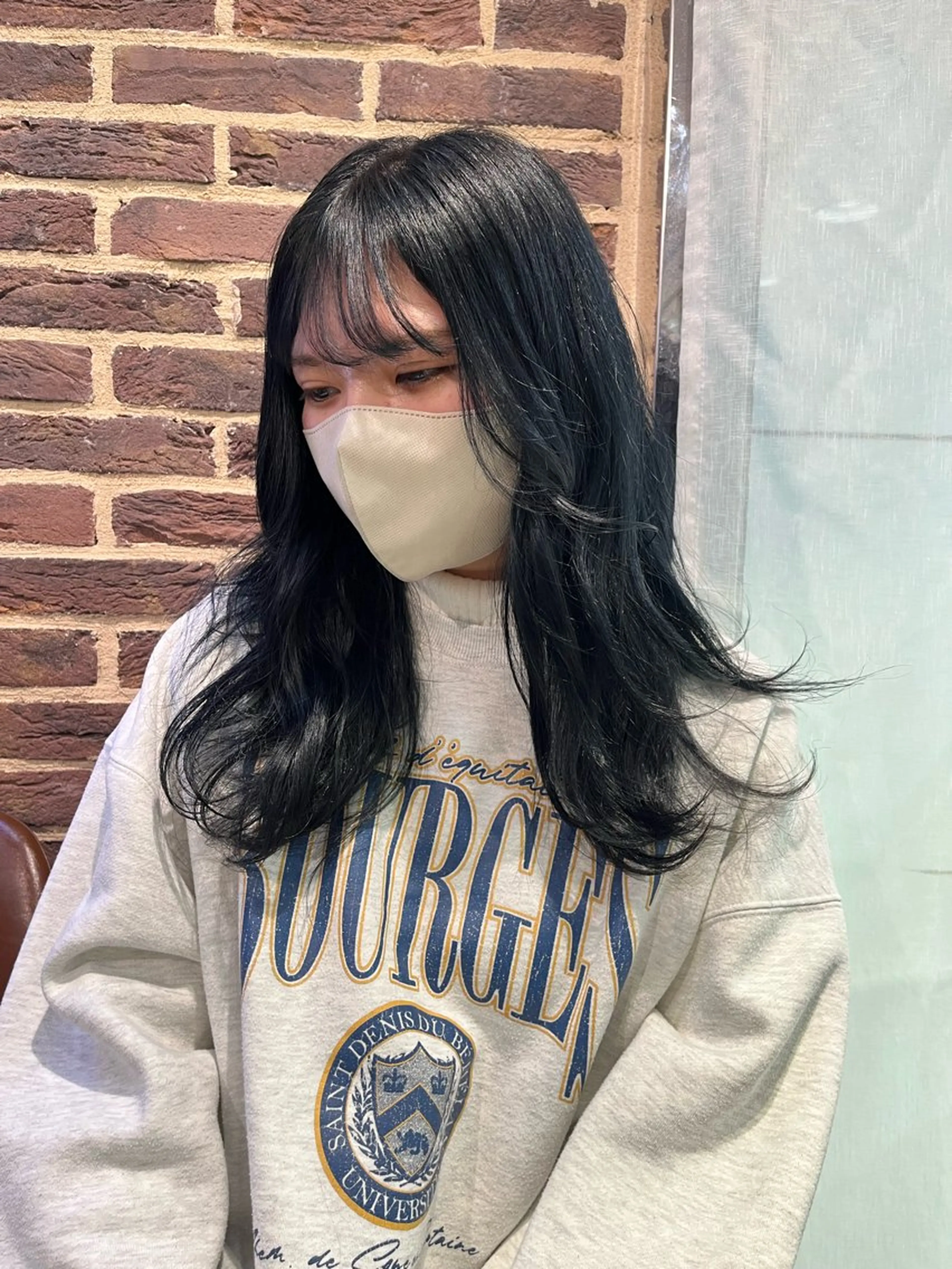 ロング ヘアカラー 酸性ストレート 🤍🎀honokaのヘアスタイル