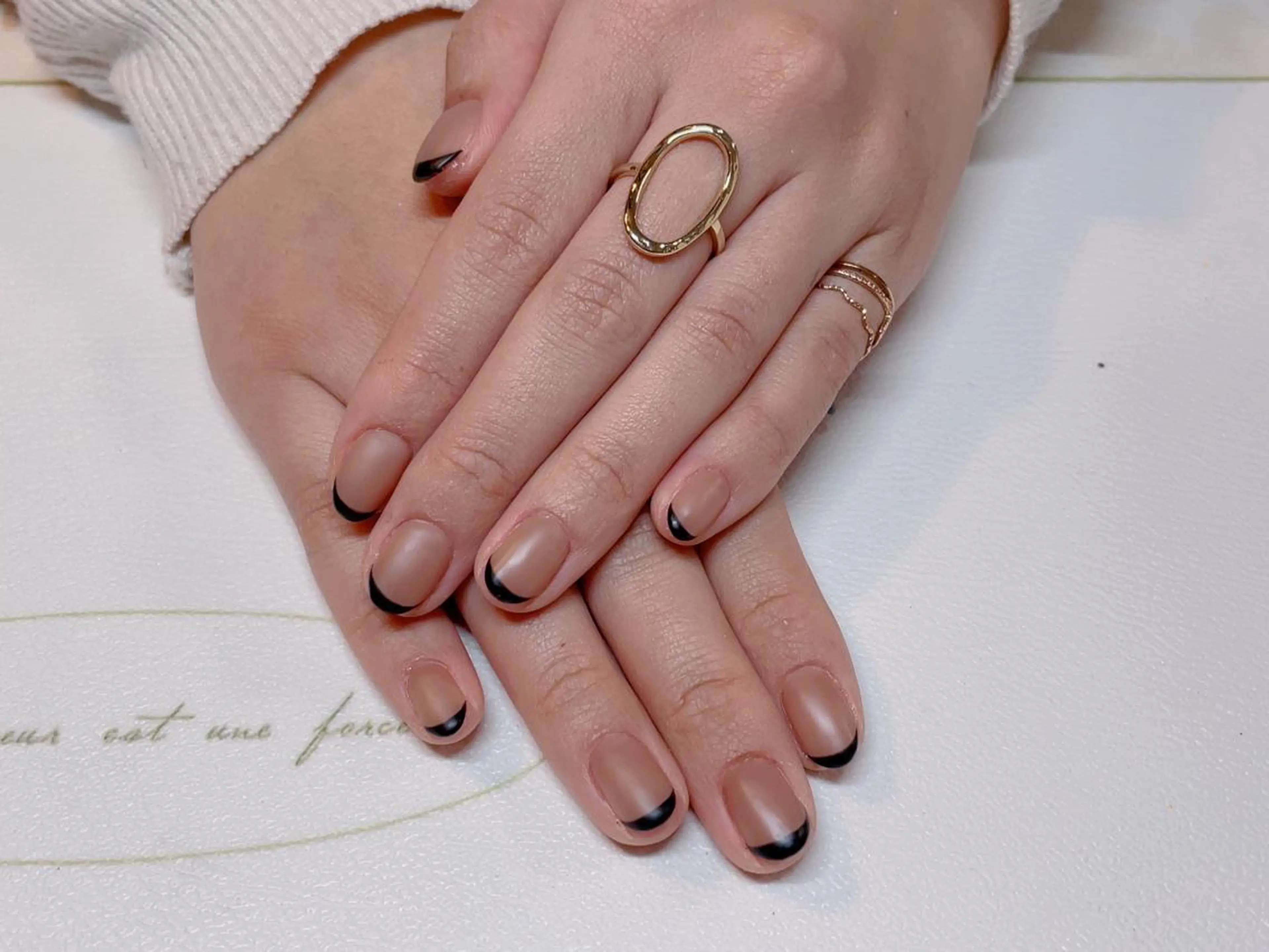 ネイル マットネイル ハンドネイル エン Nail salonのネイルデザイン