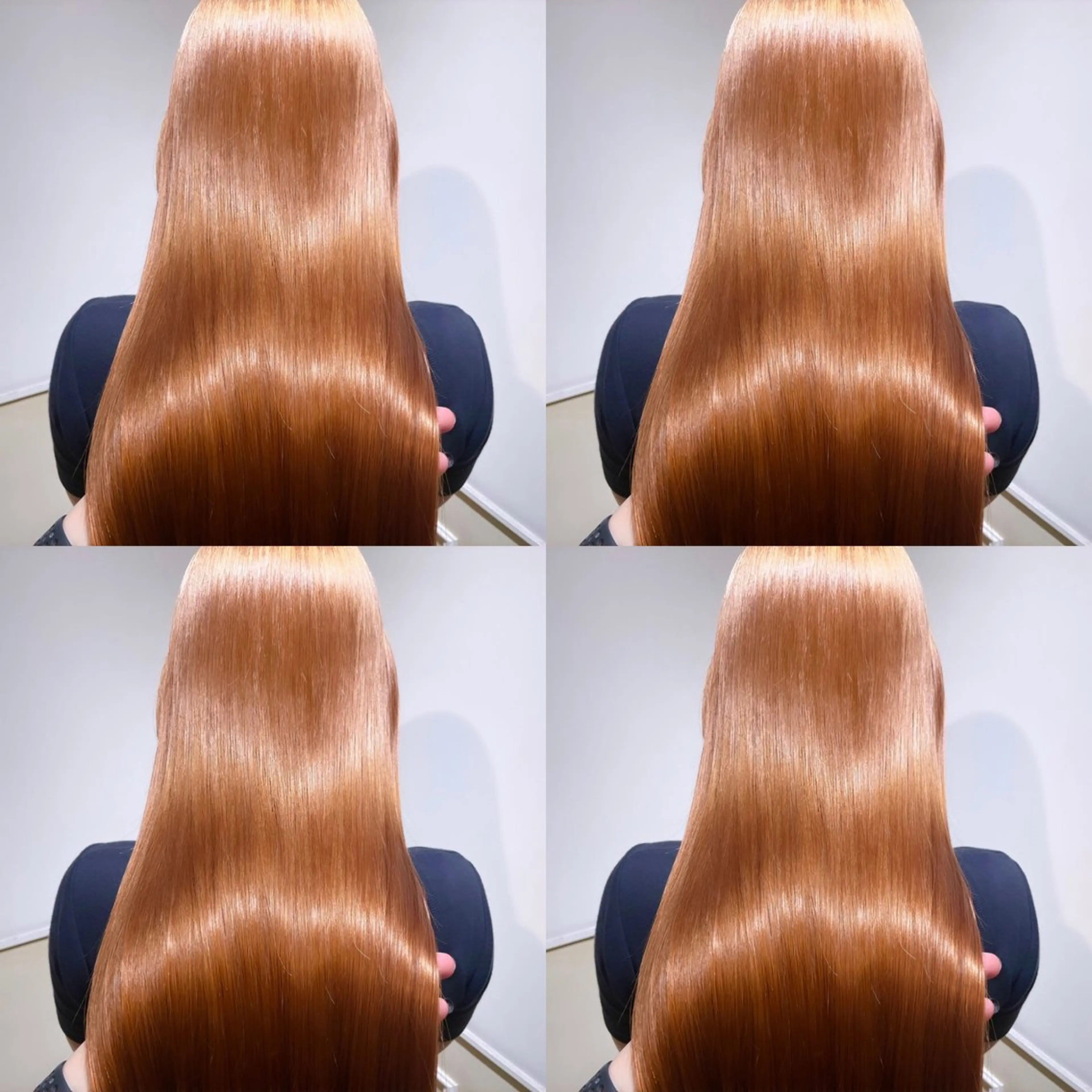 ロング カラー ベージュカラー オレンジ オレンジベージュ 🌟トップデザイナー 高橋🌟のヘアスタイル