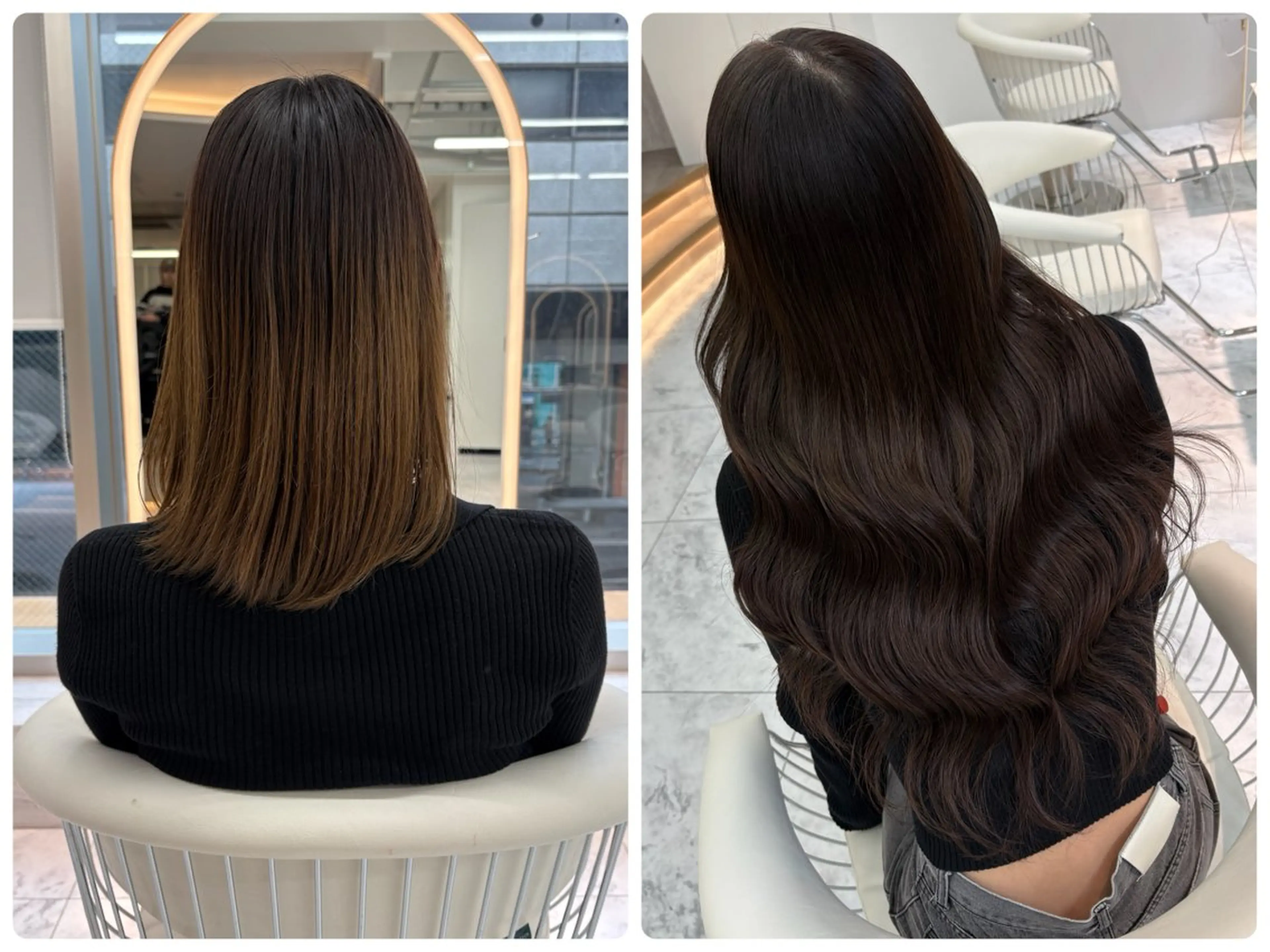 ロング シールエクステ エクステ エクステ 北九州①の艶髪師♥️ ♣️♦️♠️翔大のヘアスタイル