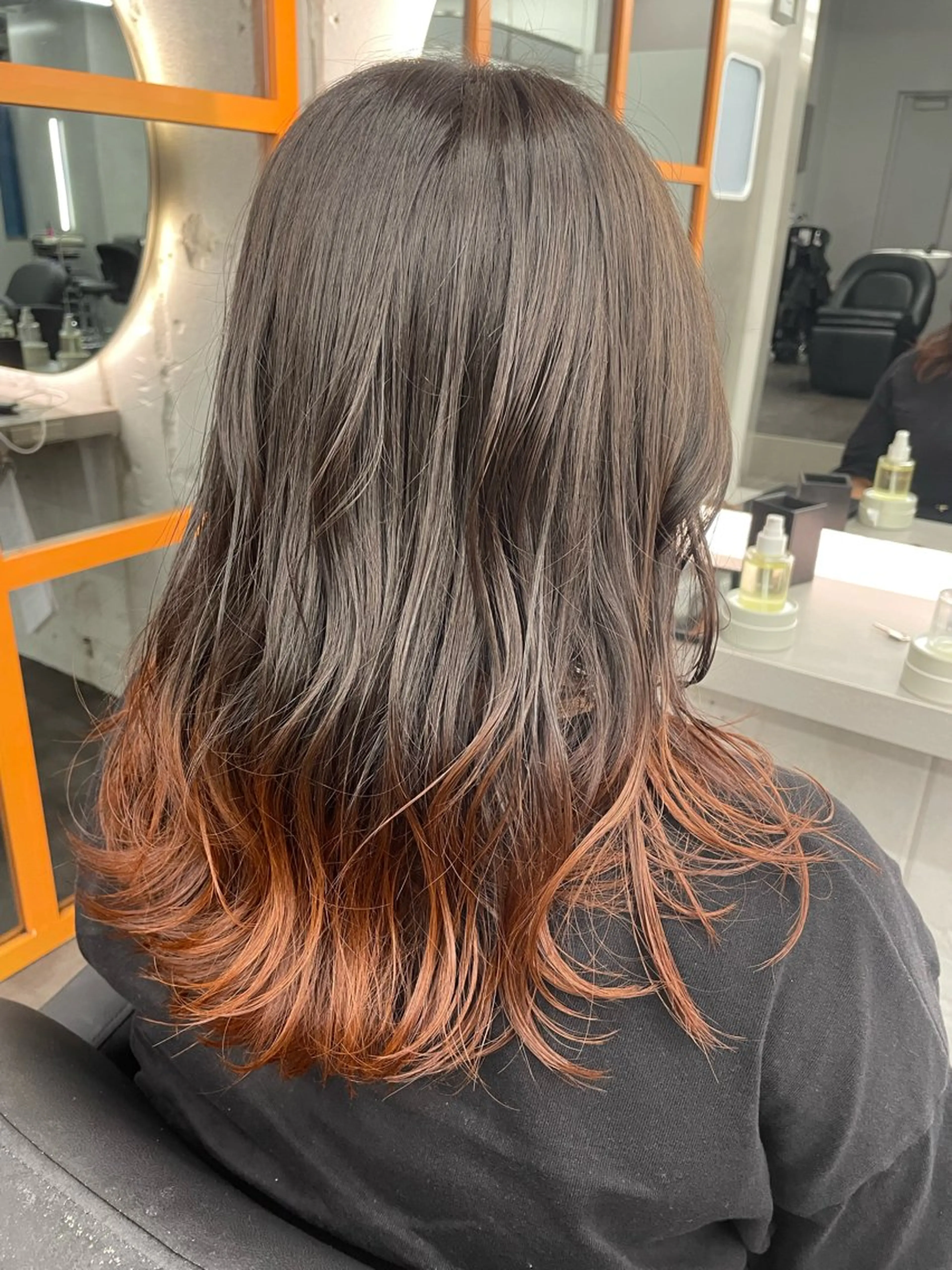 ロング カラー カット ヘアカラー いとう このみのヘアスタイル