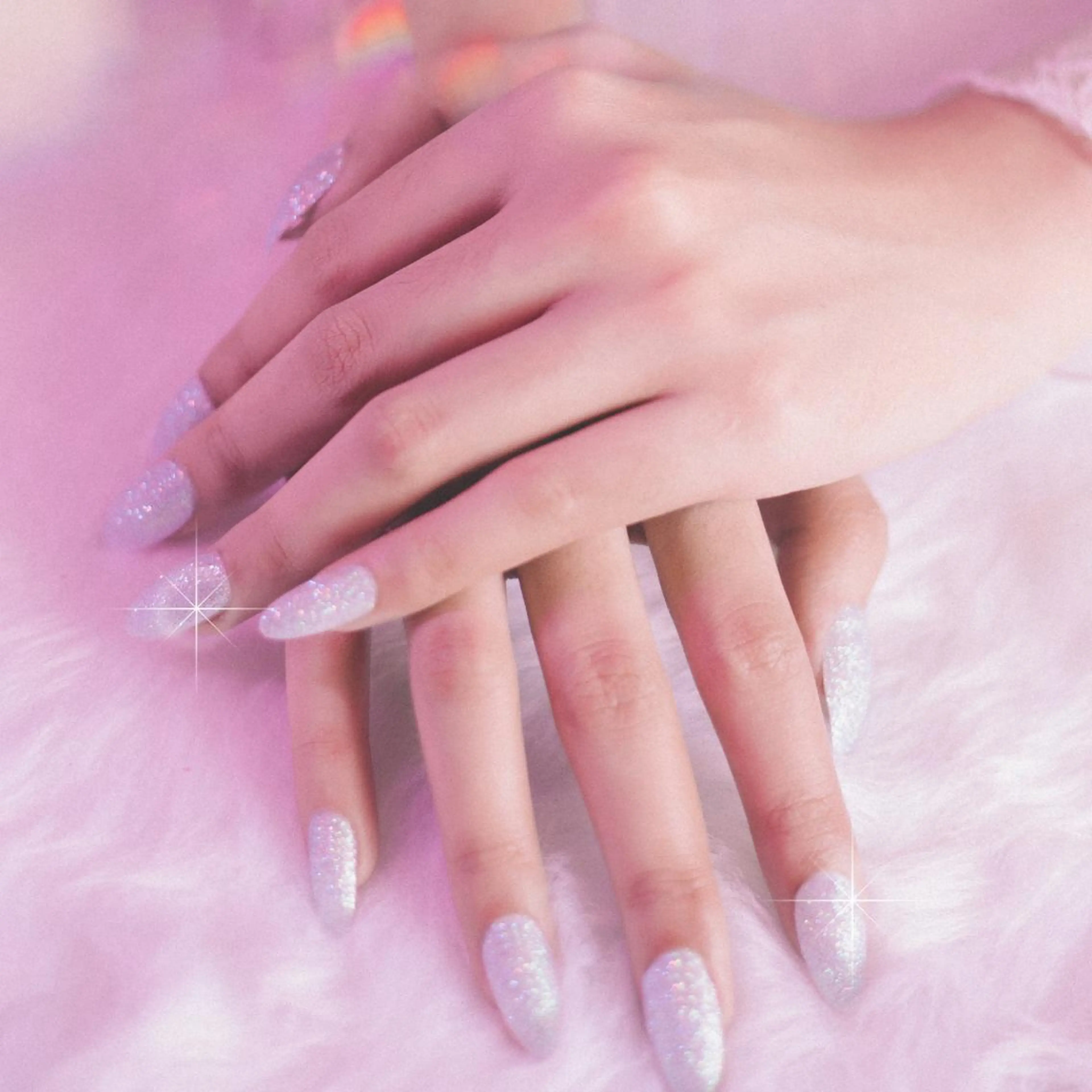 オフ込み❣️handスカルプワンカラーorラメグラ《パラジェル/低刺激ジェル》の写真