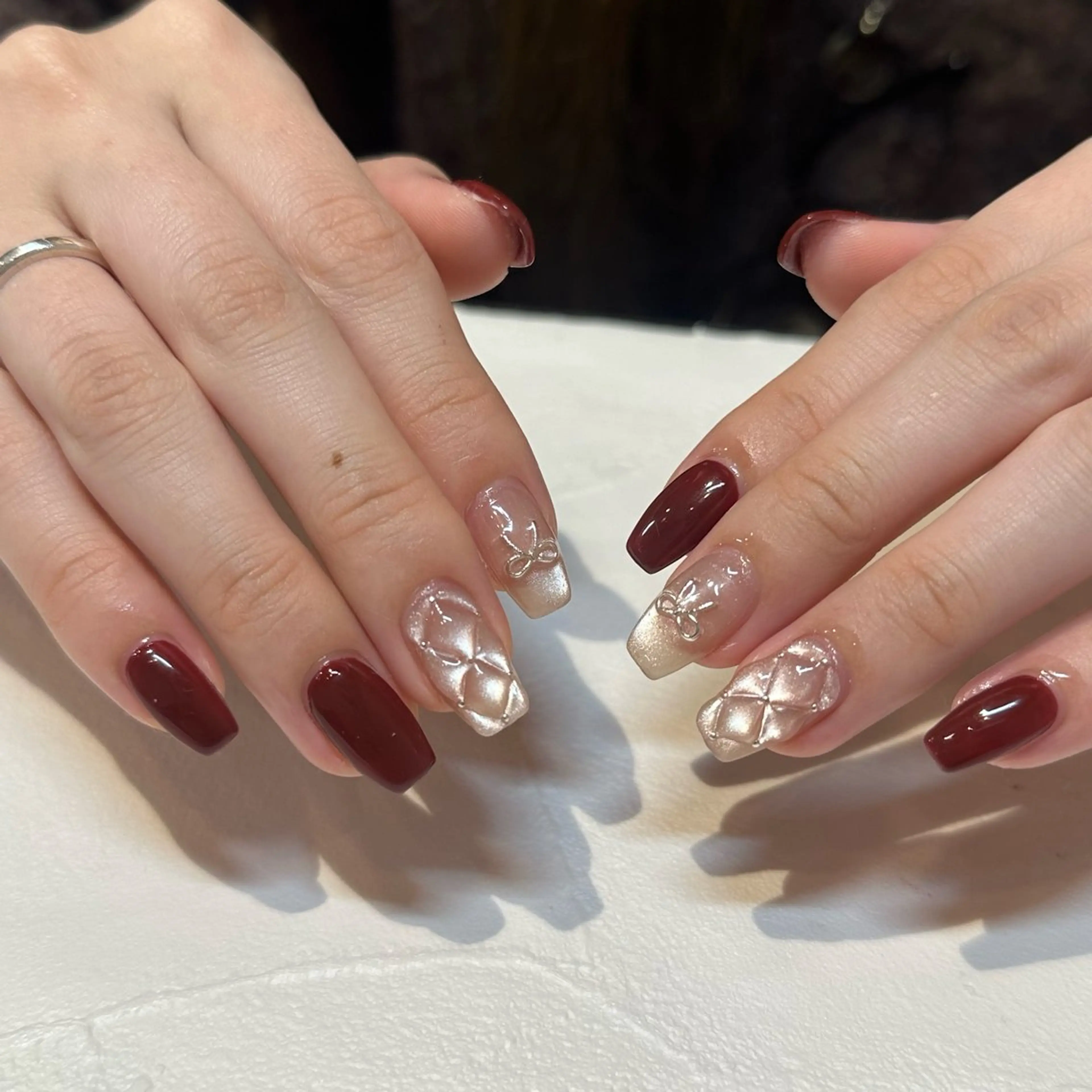 ネイル ハンドネイル ひらい さなのネイルデザイン