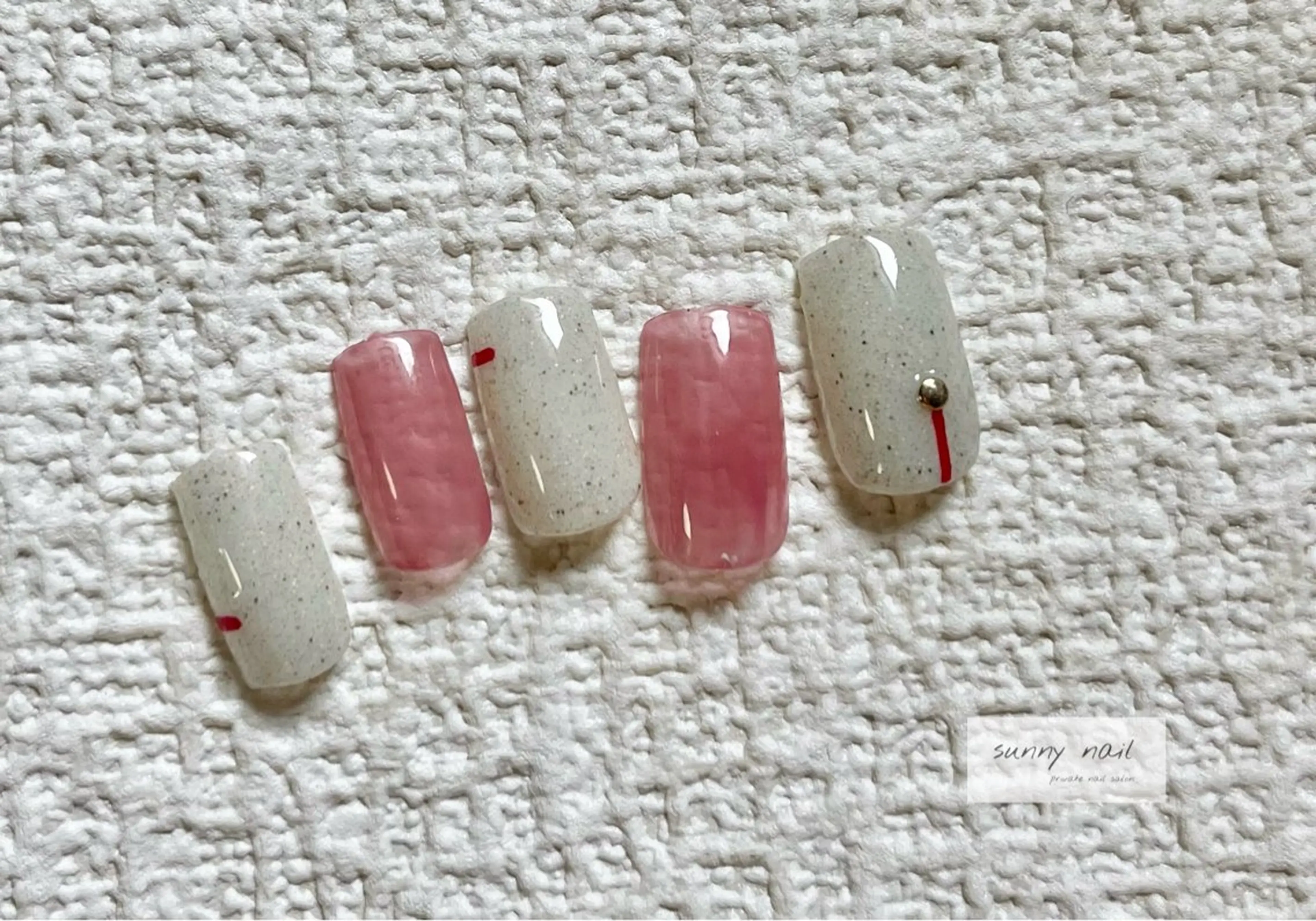 ネイル カジュアル ピンク sunny nailのネイルデザイン