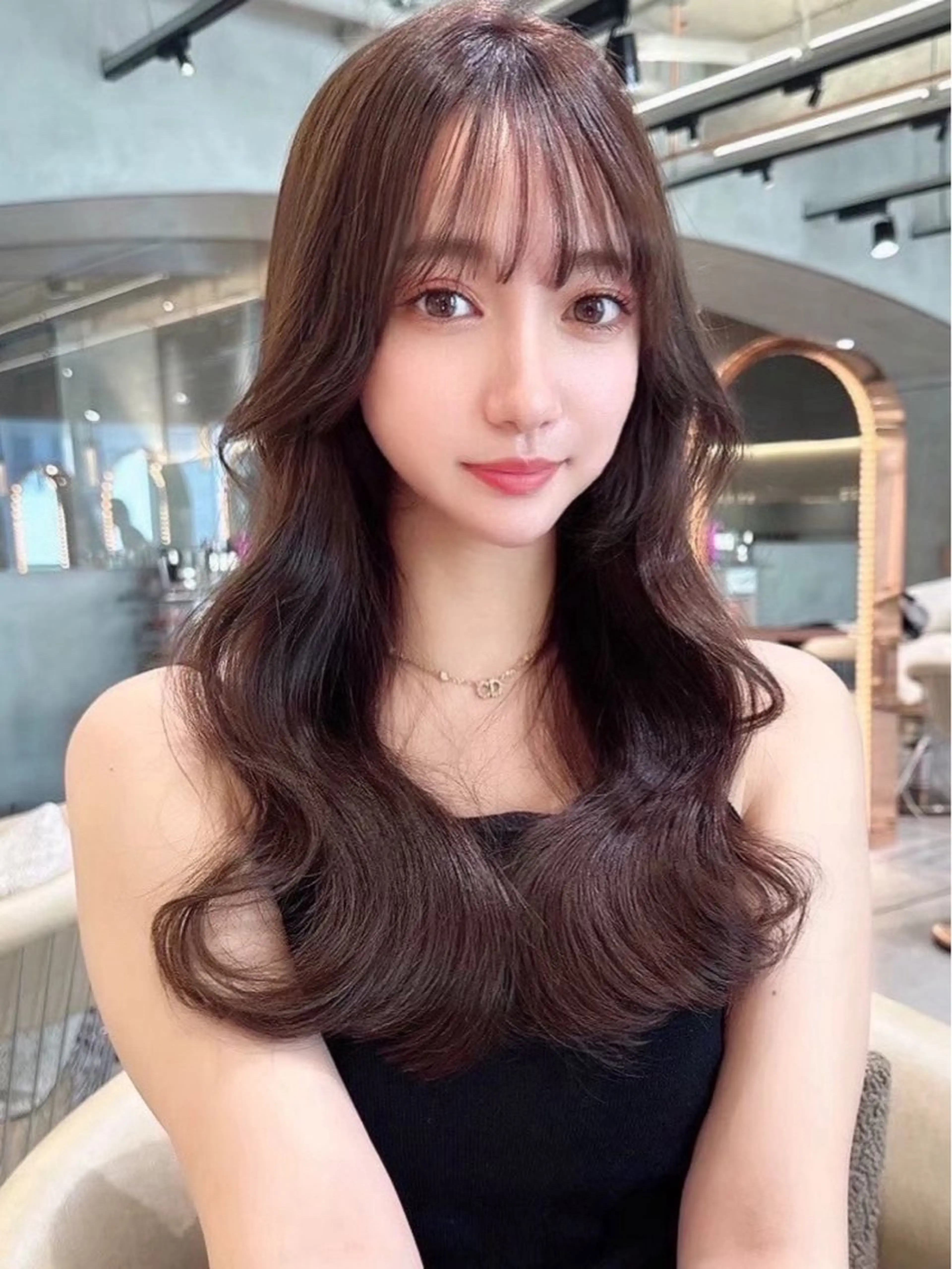 ロング カラー ゆ いのヘアスタイル