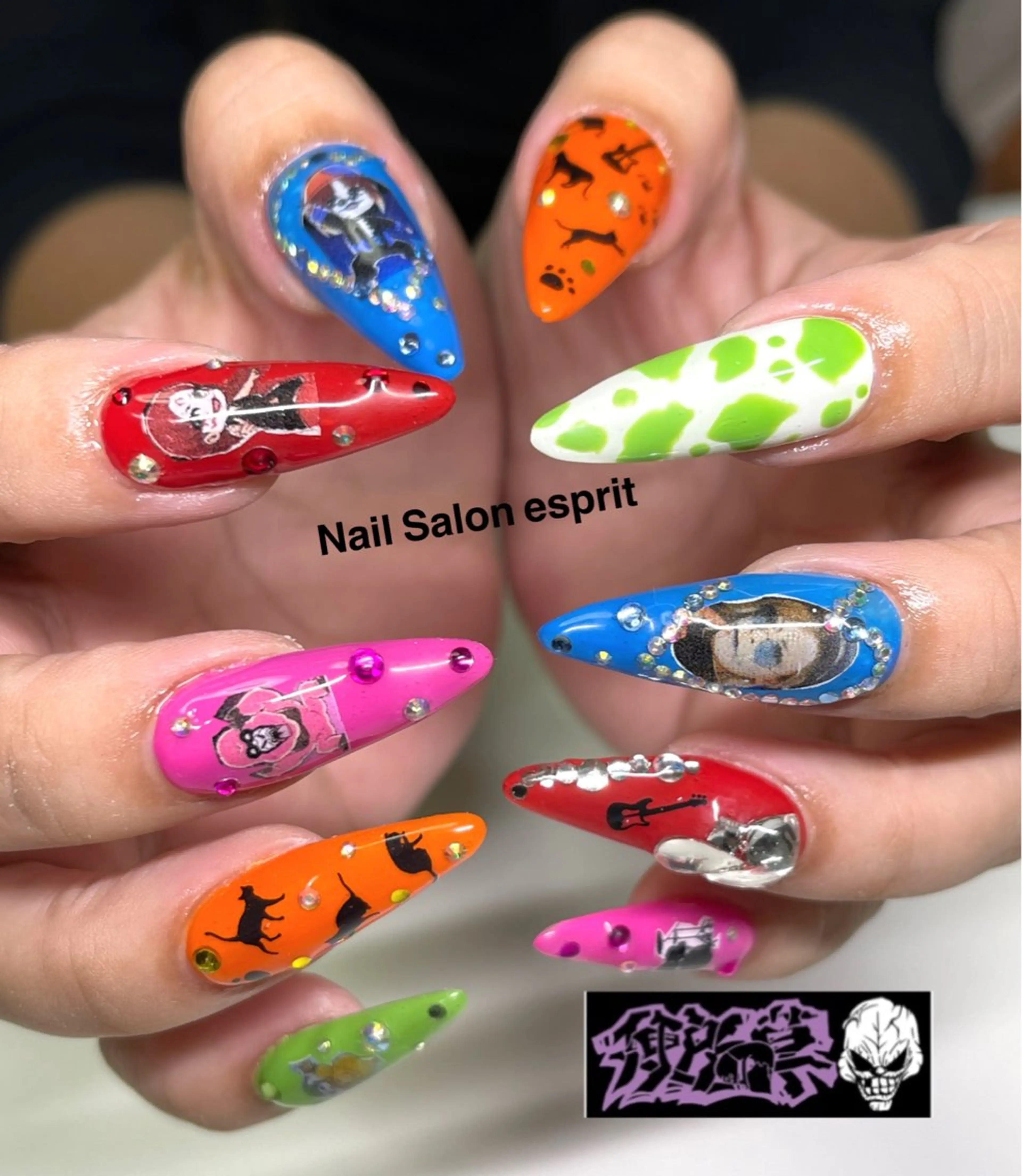 ネイル 持ち込み ハンドネイル Nail Salon espritのネイルデザイン