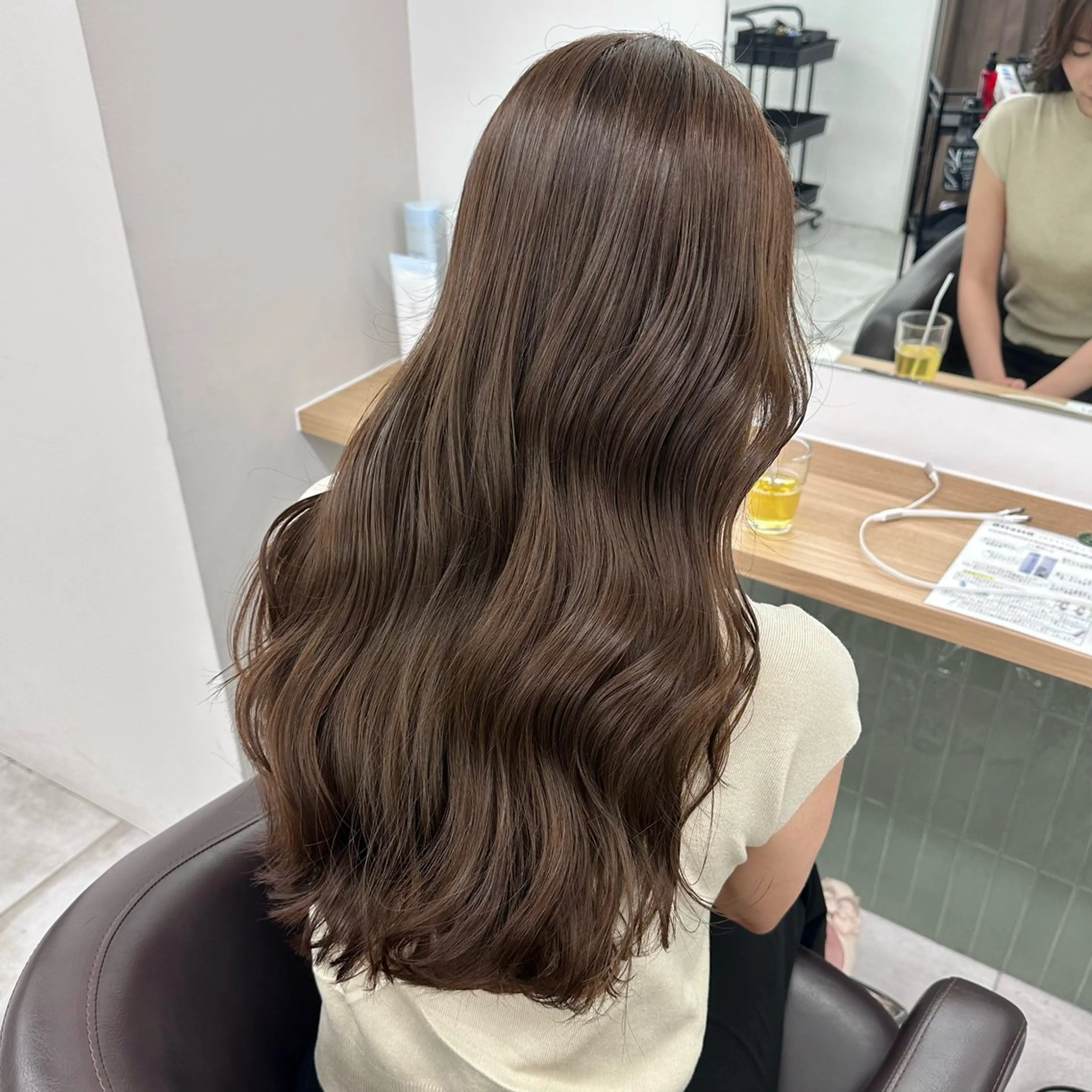 ロング カラー カット ヘアカラー トリートメント ブリーチなし/レイヤ ー特化🌈Tommyのヘアスタイル