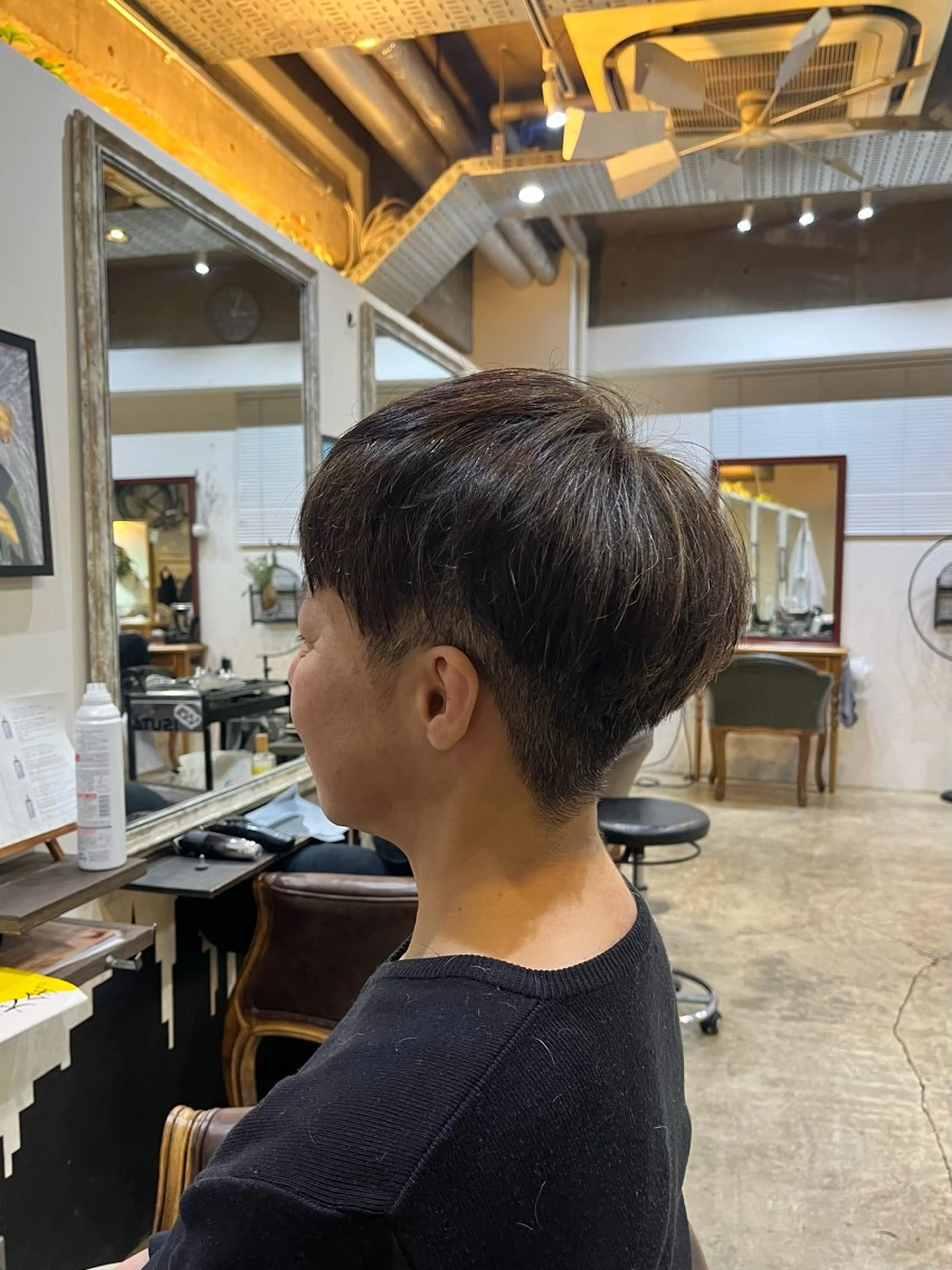 ショート 松原 樹里のヘアスタイル