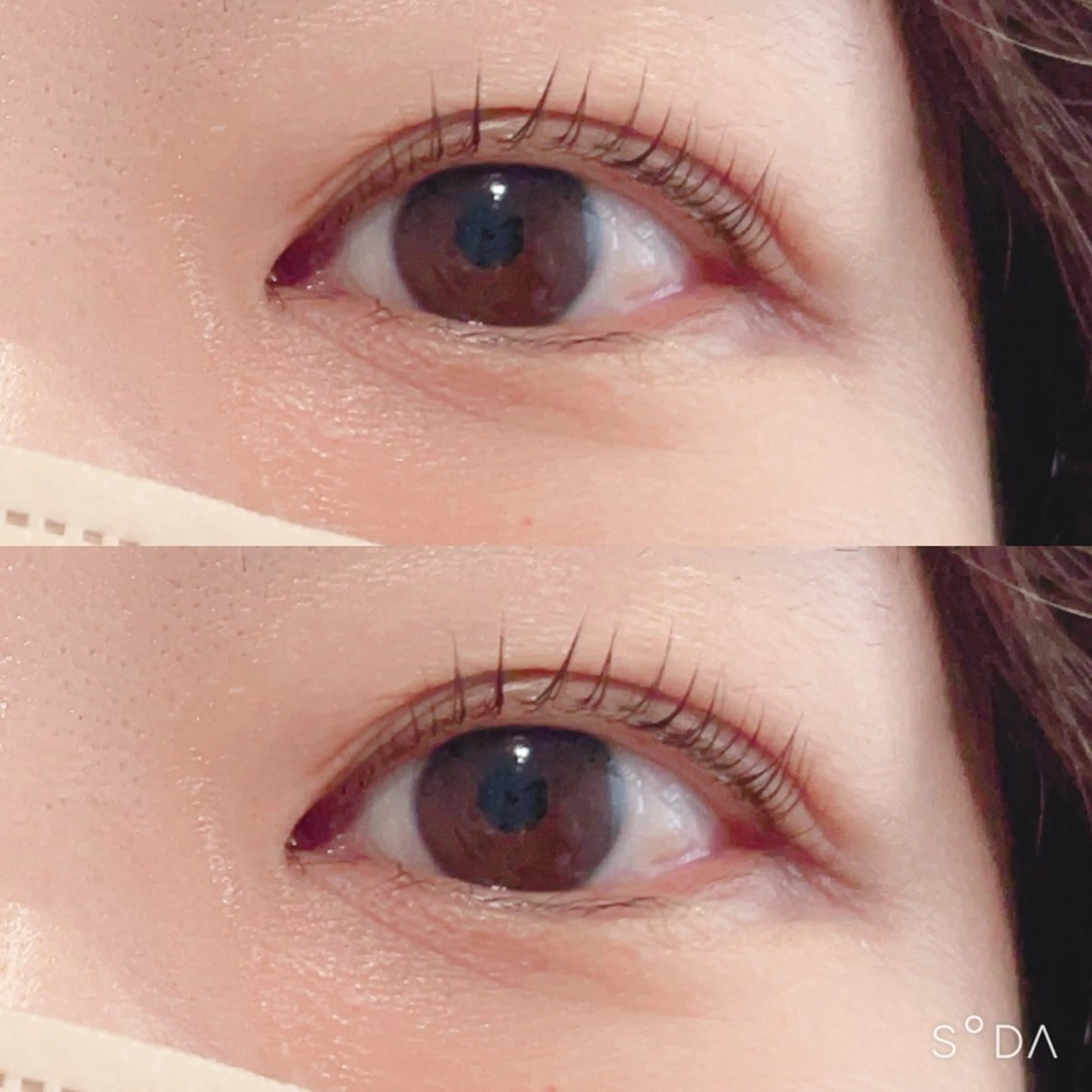 マツエク・マツパ ナチュラル 尾中 真菜のマツエク・マツパデザイン