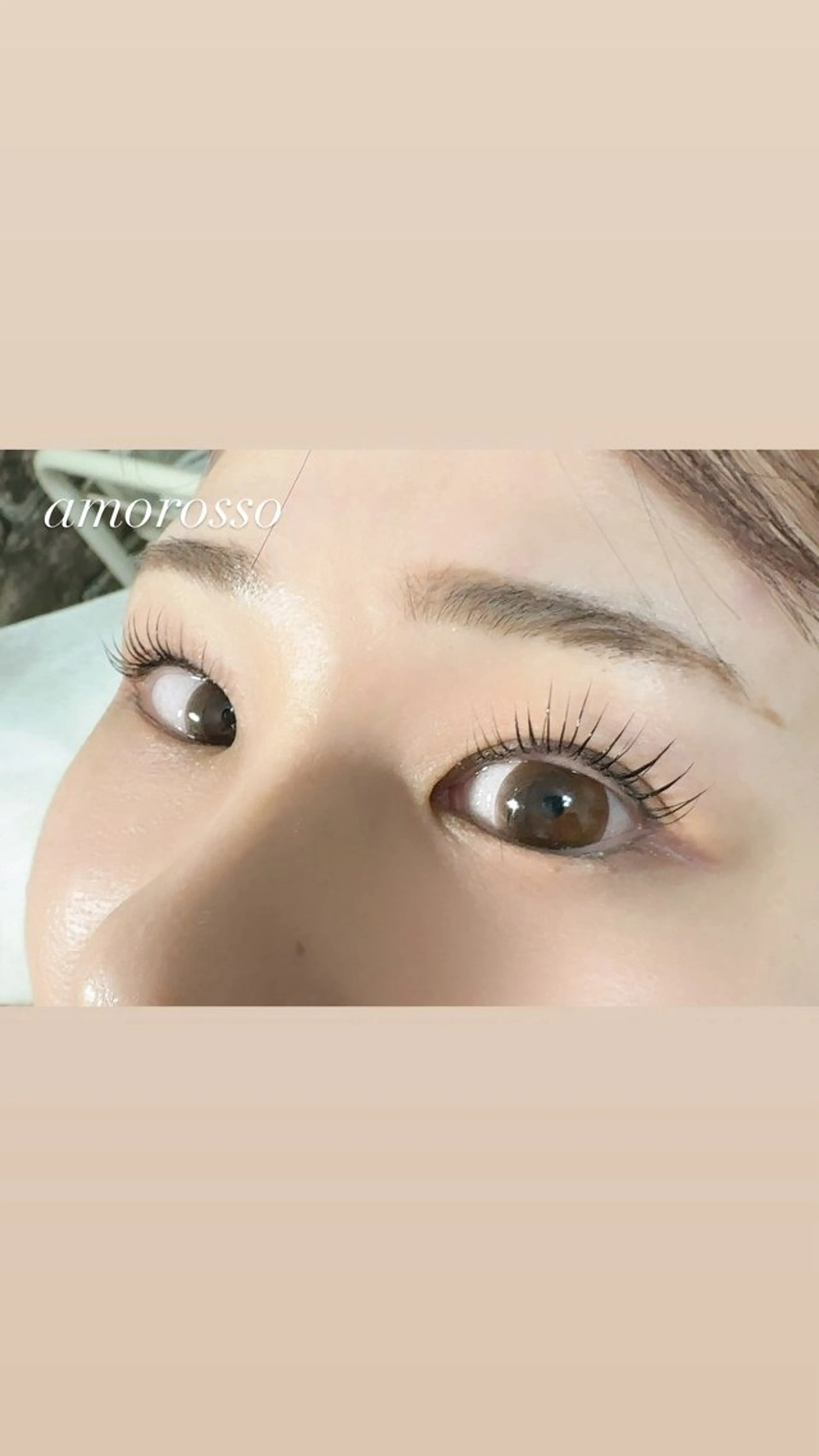 マツエク・マツパ ケラチンラッシュリフト バインドロック 下まつげエクステ 一重×まつ毛パーマ ボリュームラッシュ マツエク アモロッソ所属・アモロッソ 🐻Miiのマツエク・マツパデザイン