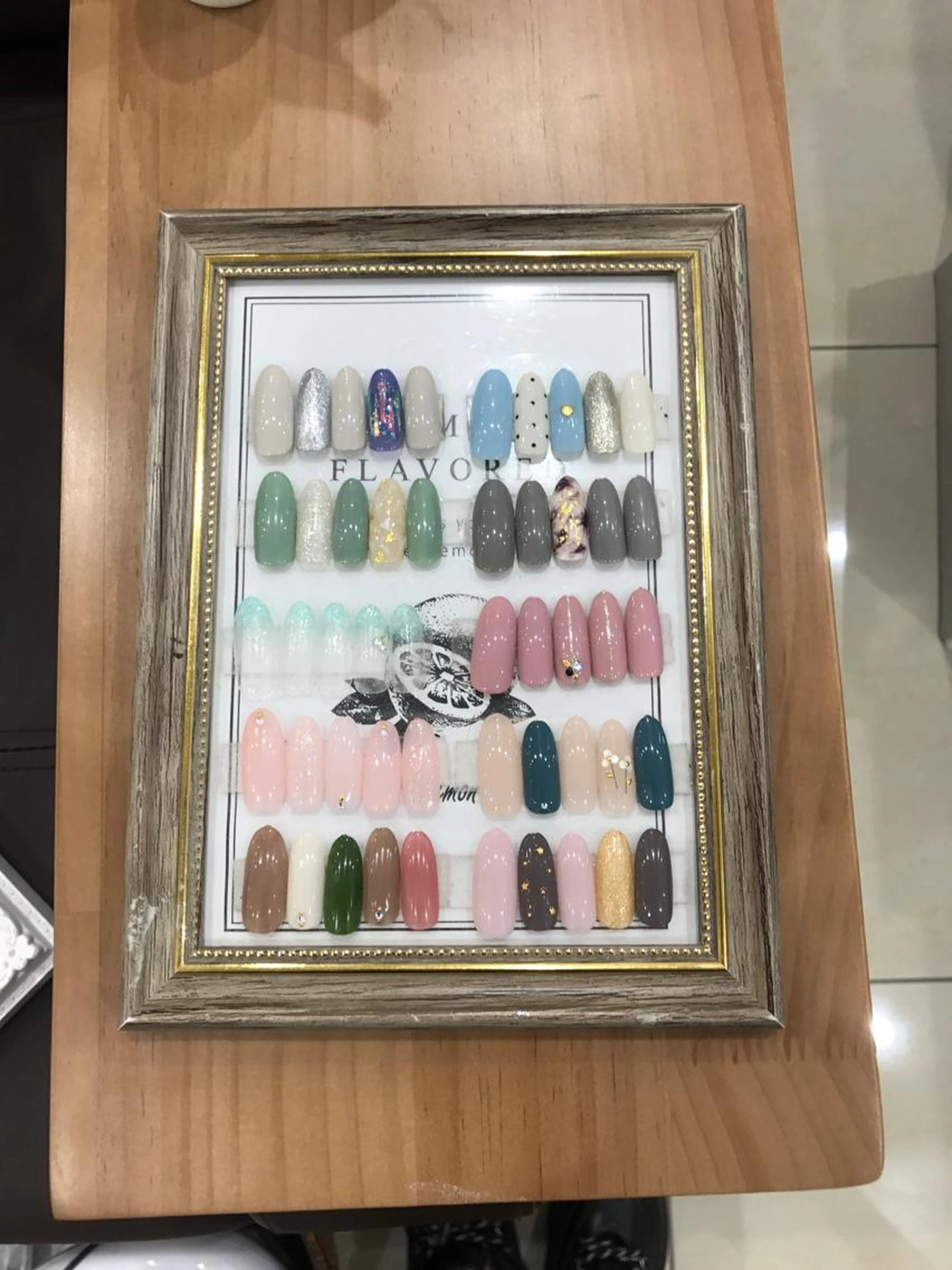 ジェルネイル定額¥6000の写真