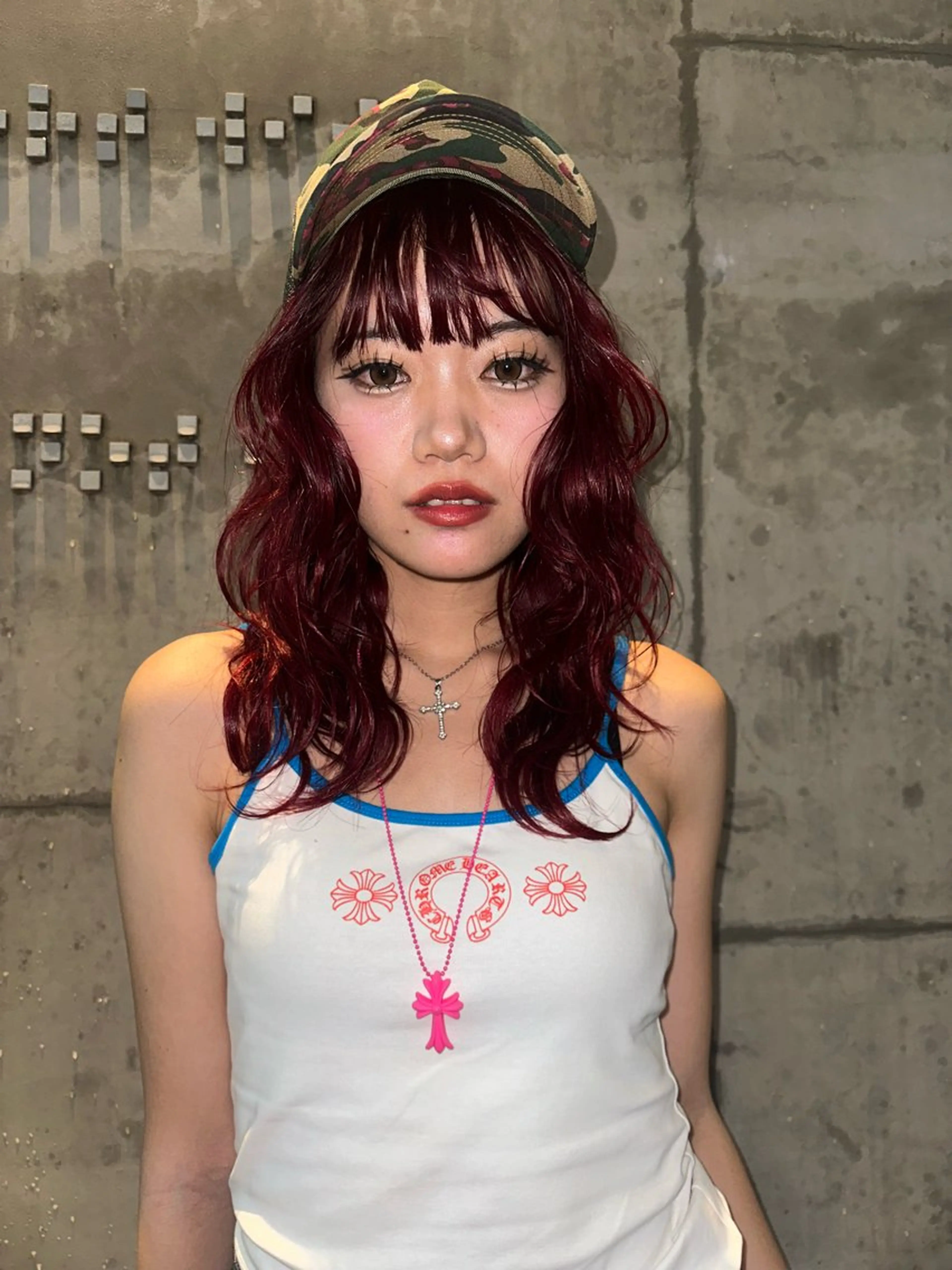 ロング カラー ヘアアレンジ MIYU/ニュアンス /艶カラーのヘアスタイル