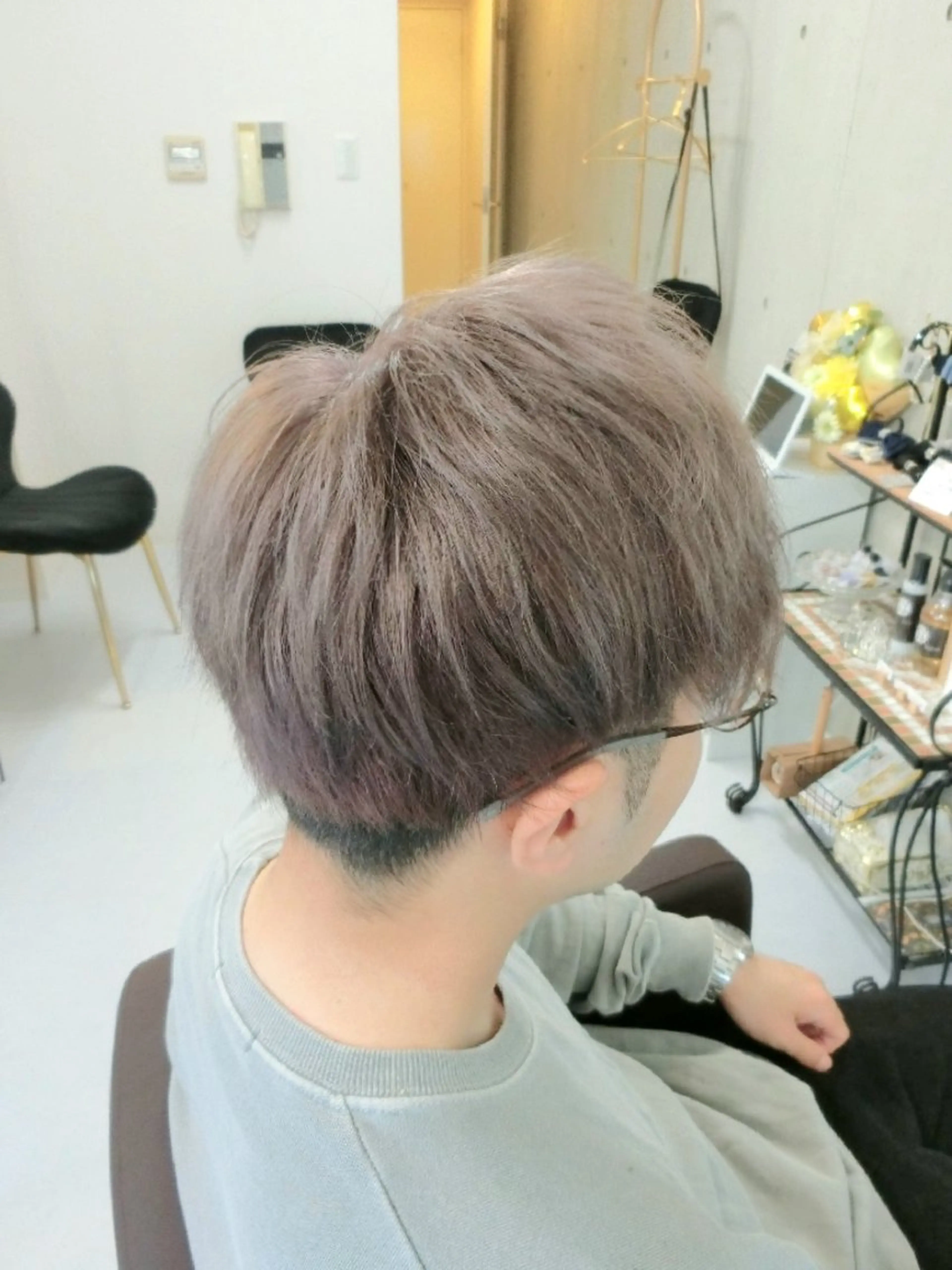 ショート ヘアカラー ma cherie 　naoのヘアスタイル