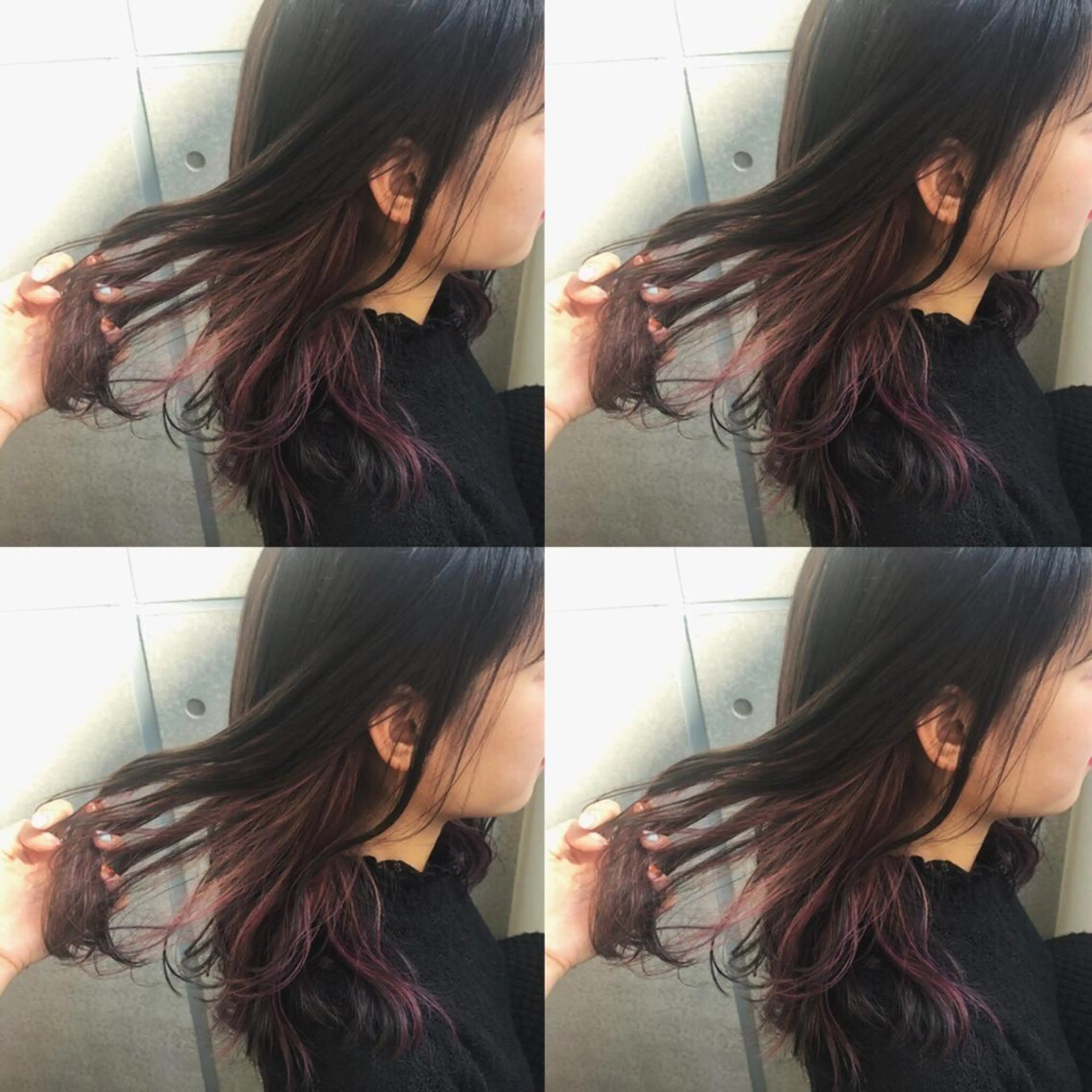 ミディアム カラー マツエク・マツパ ｓａｋｕｒａ .のマツエク・マツパデザイン