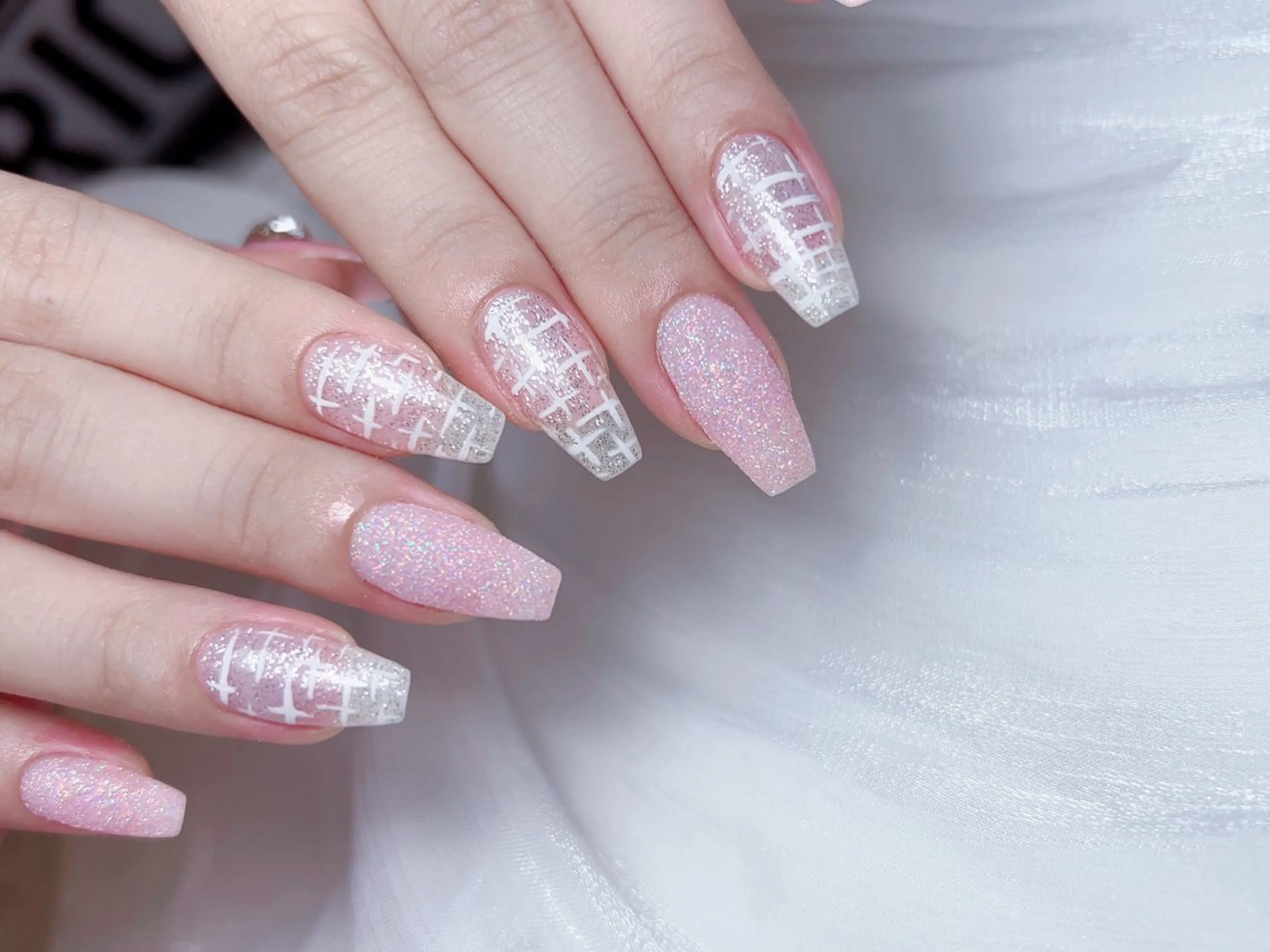 ネイル ハンドネイル M🌷nail 長さだし専門店のネイルデザイン