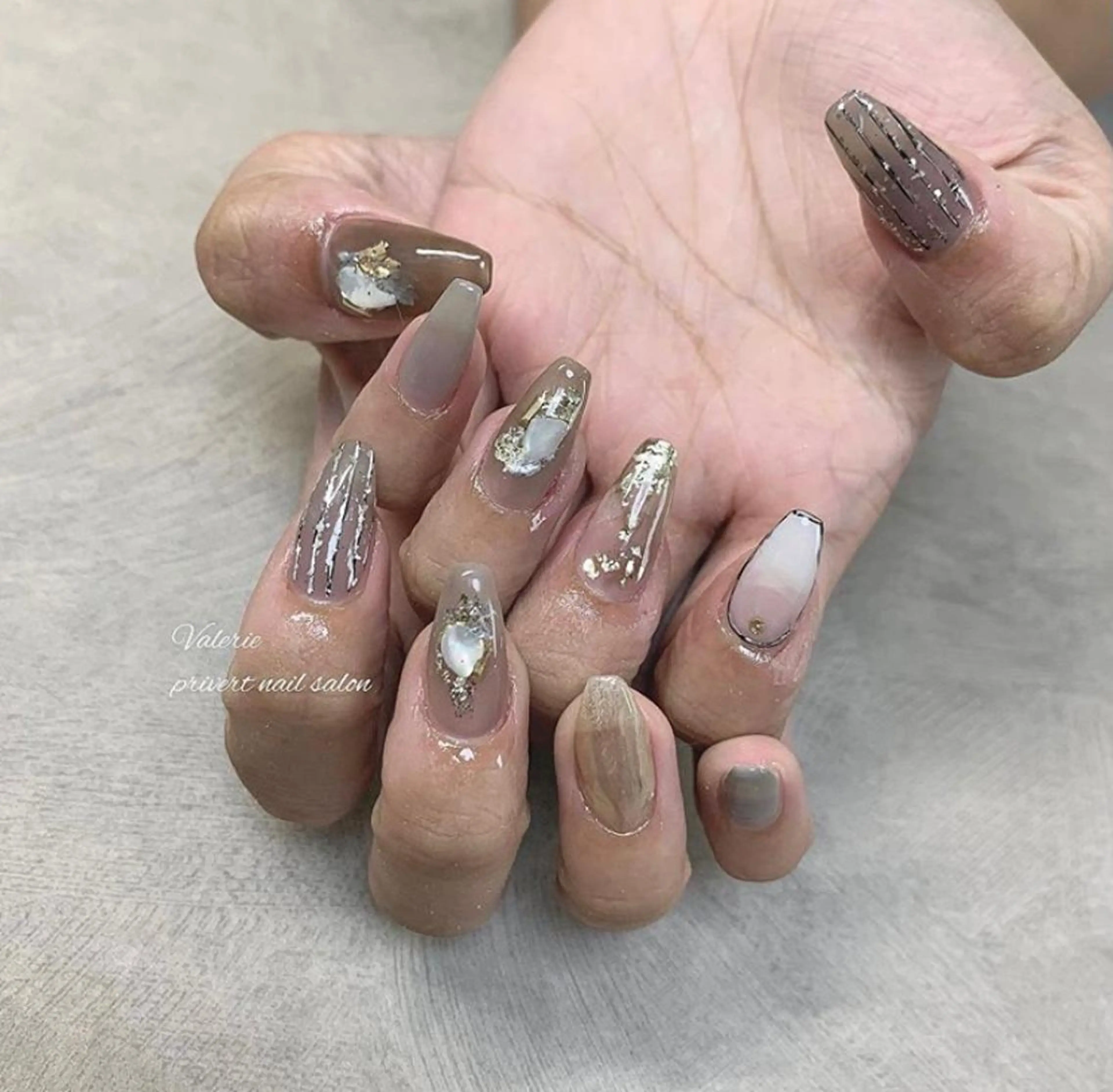 ネイル private nailsalon valerie所属・valerie /  miyuのネイルデザイン
