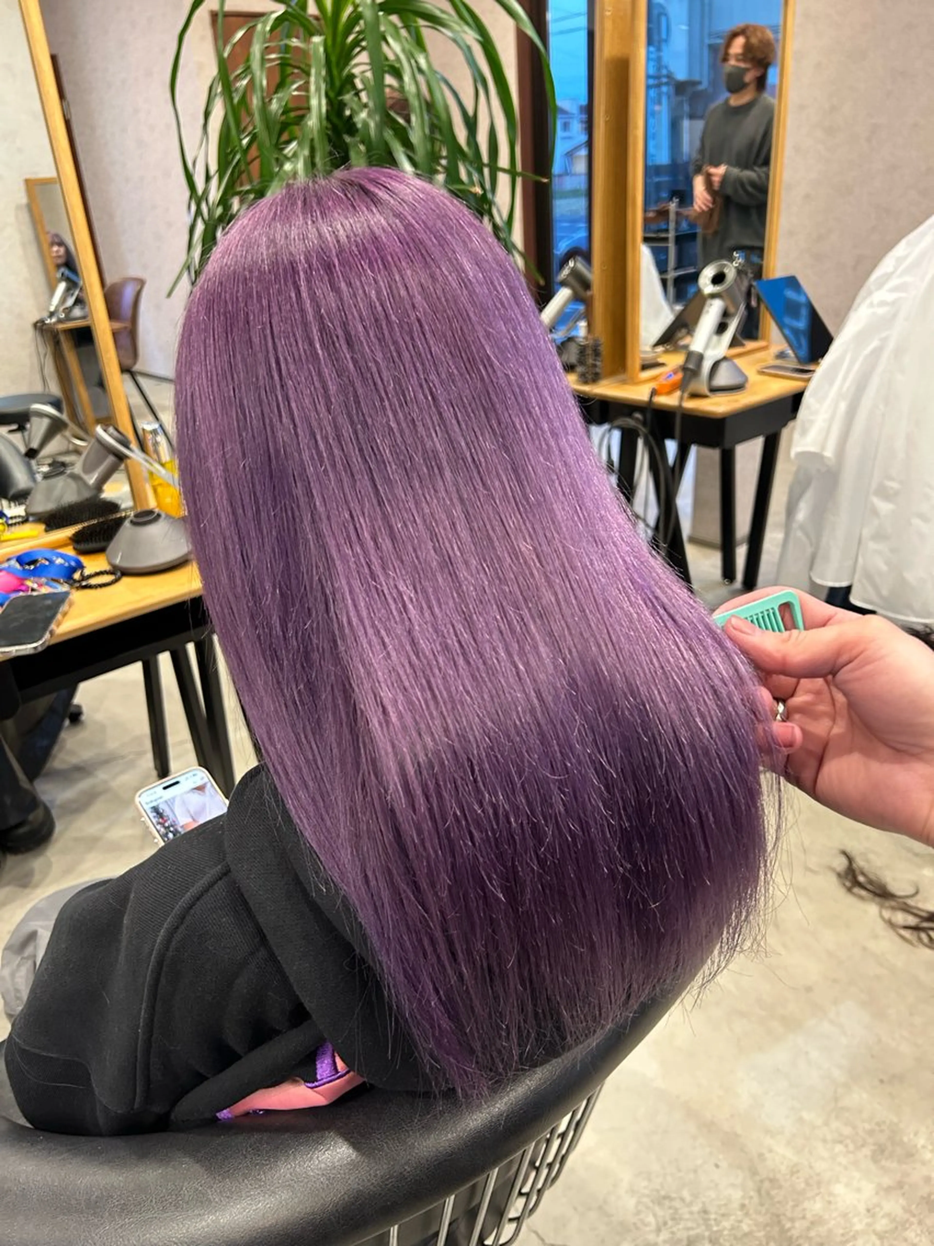 【超お得🉐】2ヶ月以内ブリーチリタッチ＋カラーの写真