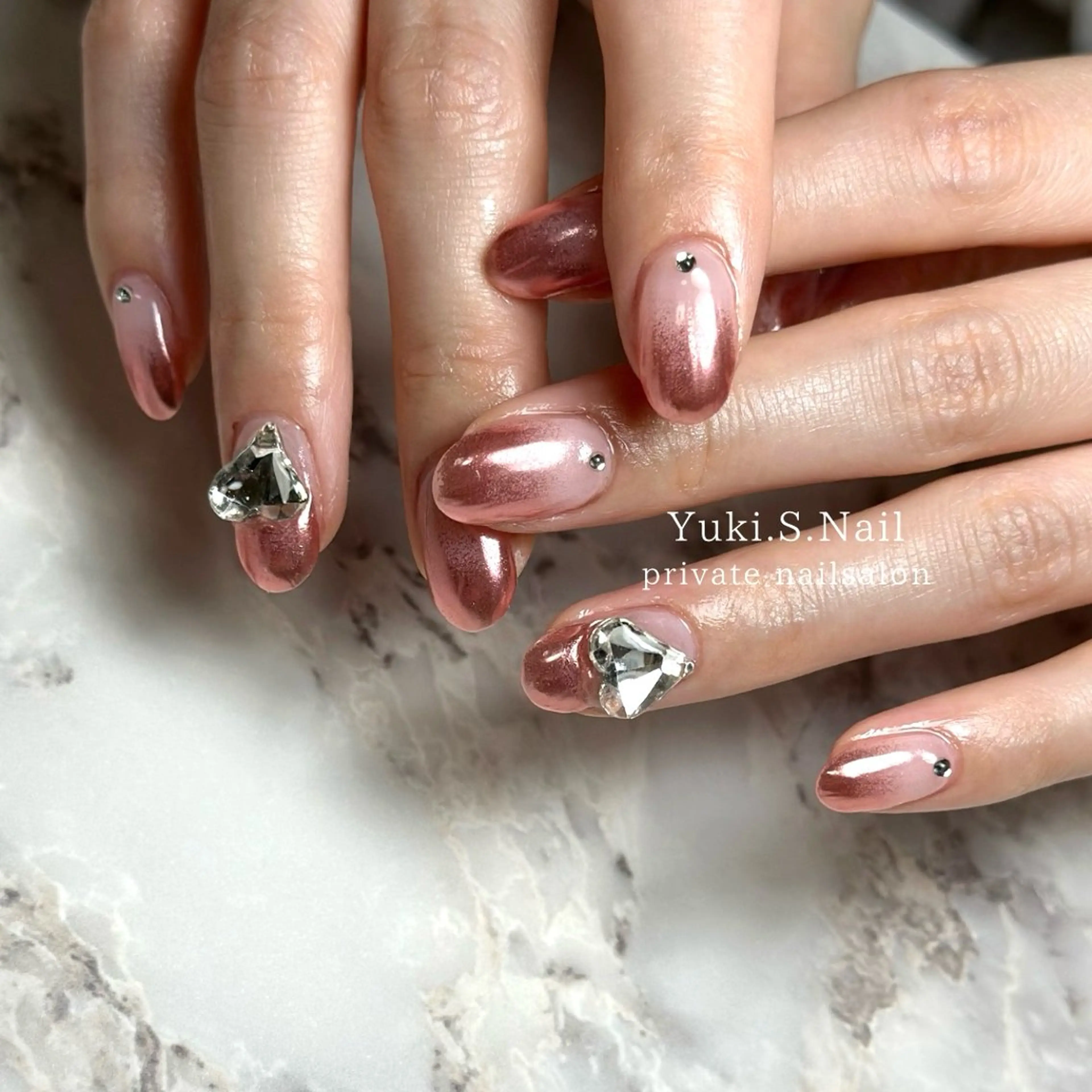 ショート ハンドネイル Yuki S.Nailのネイルデザイン