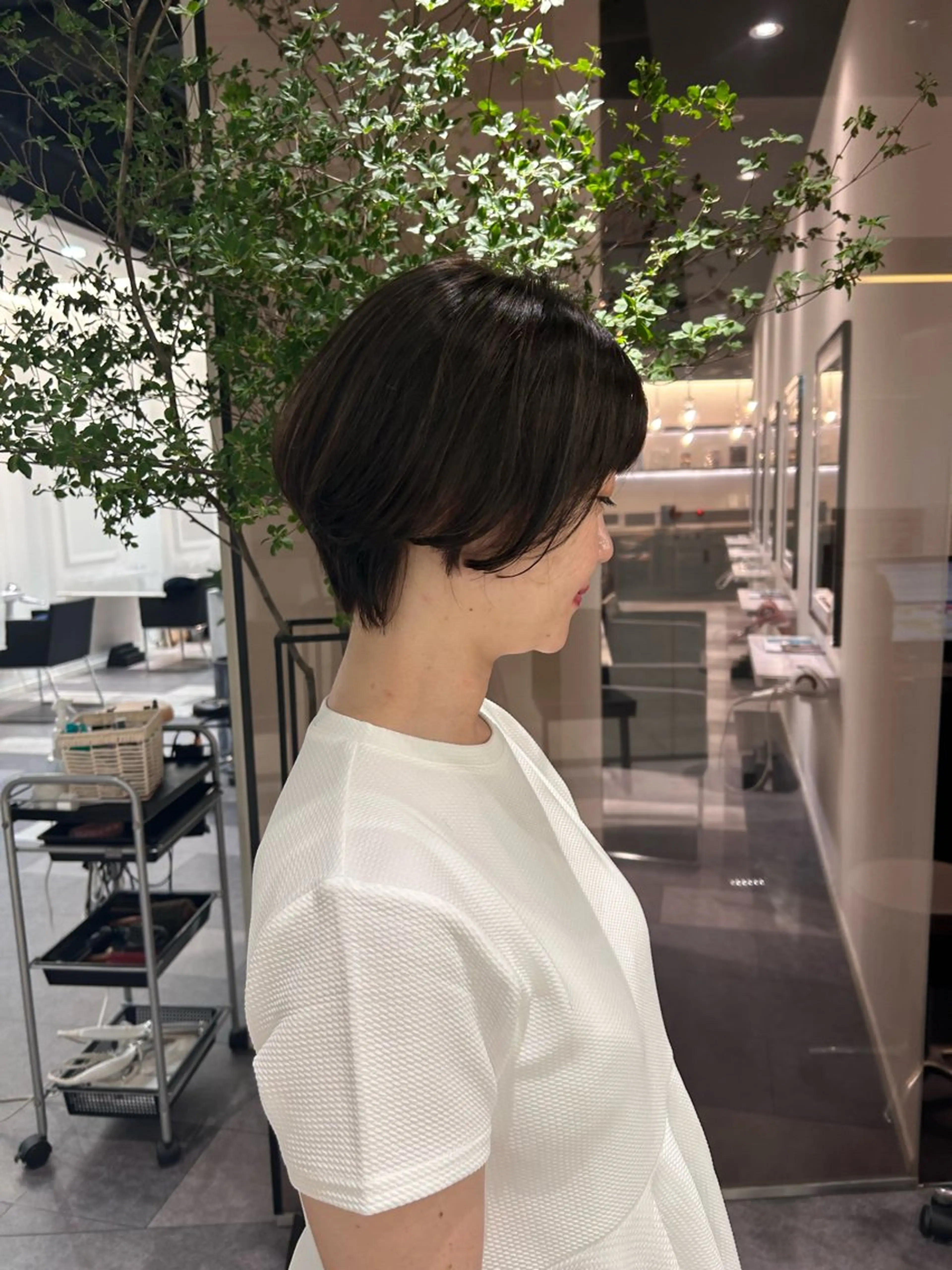 ショート 中原 優美のヘアスタイル