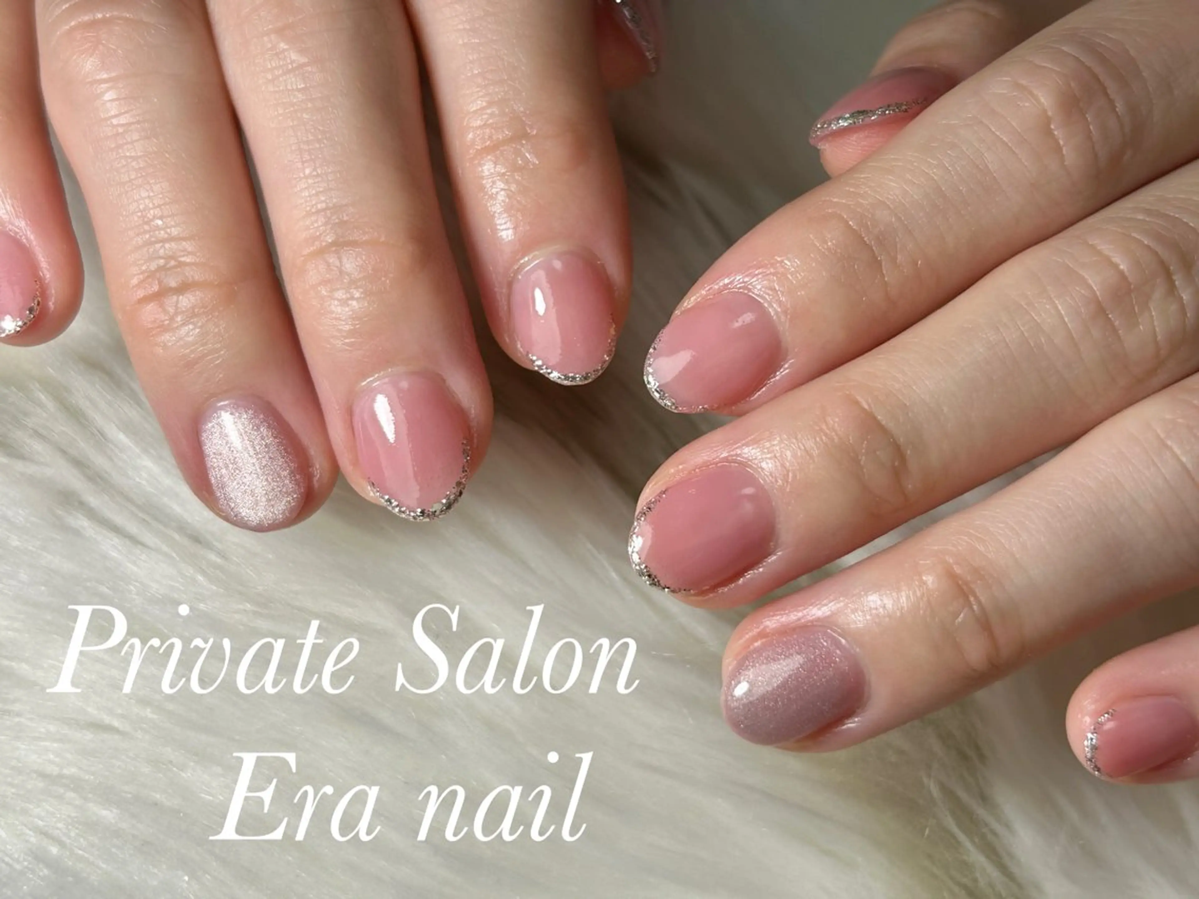 ネイル マグネットネイル ワンカラーネイル ハンドネイル Era nailのネイルデザイン