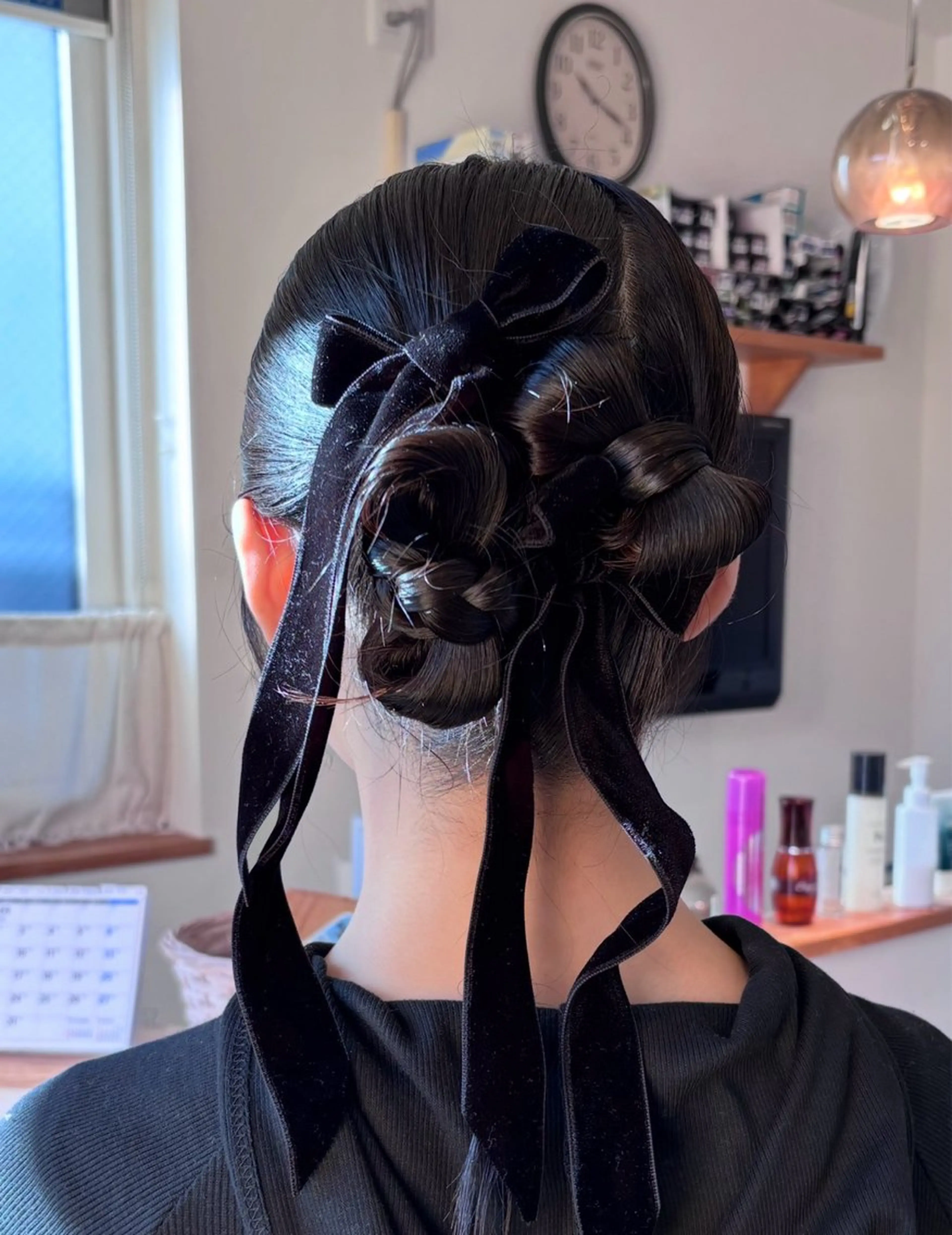 ヘアセット⚠︎早朝の場合は電話予約のみ受付可の写真