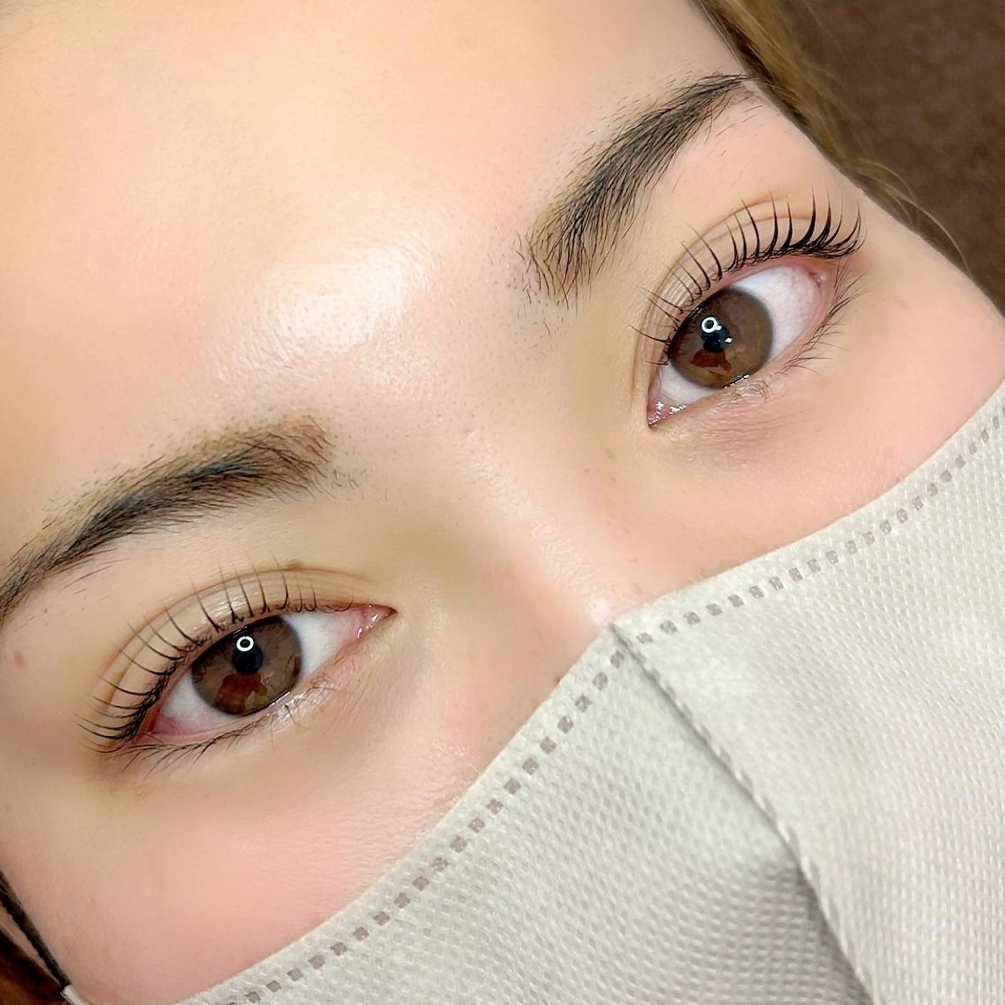 【12月予約限定！！】カット＋まつ毛パーマ！！！ダブル施術でお得に🉐！✨の写真