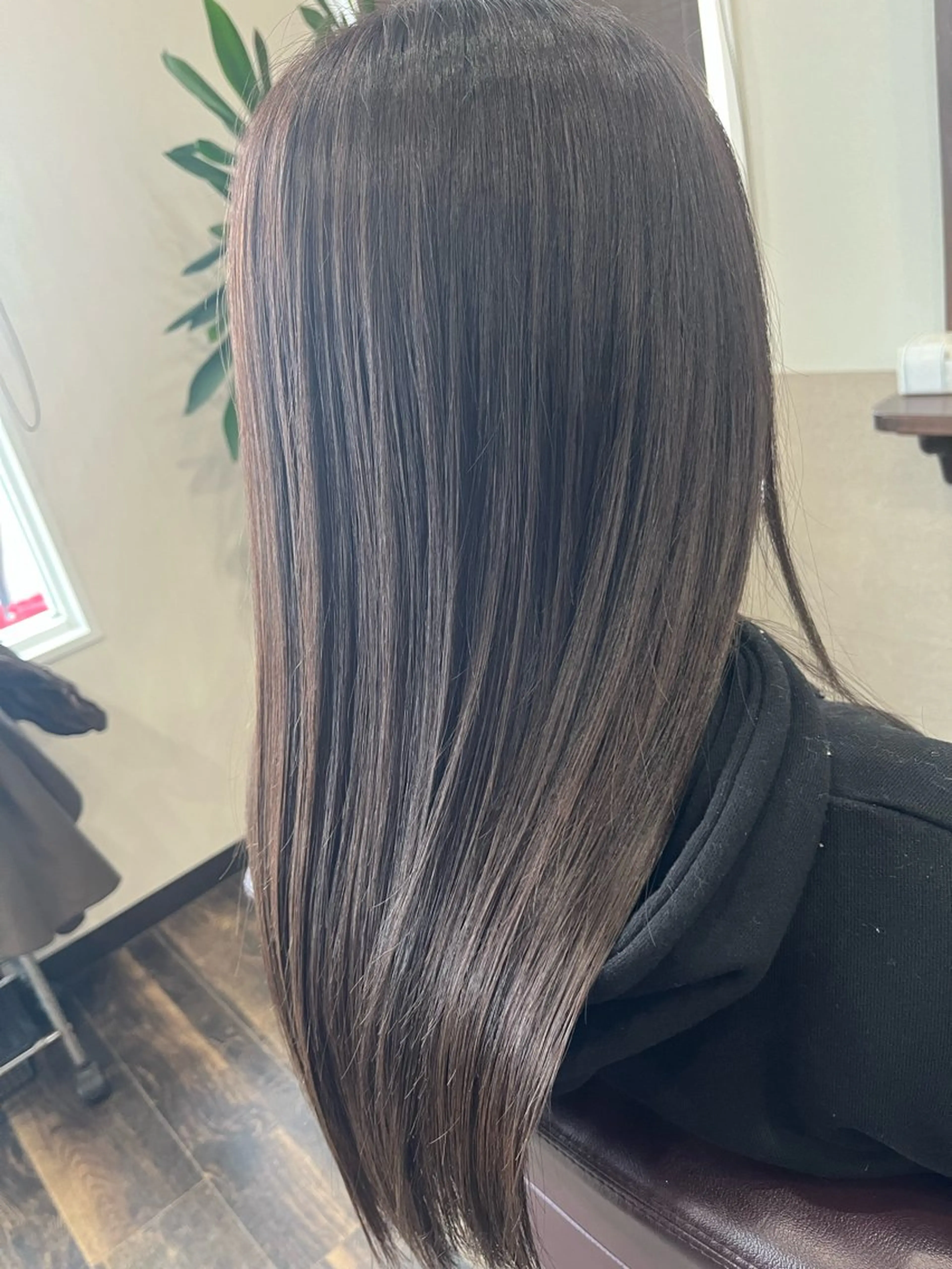 縮毛矯正の写真