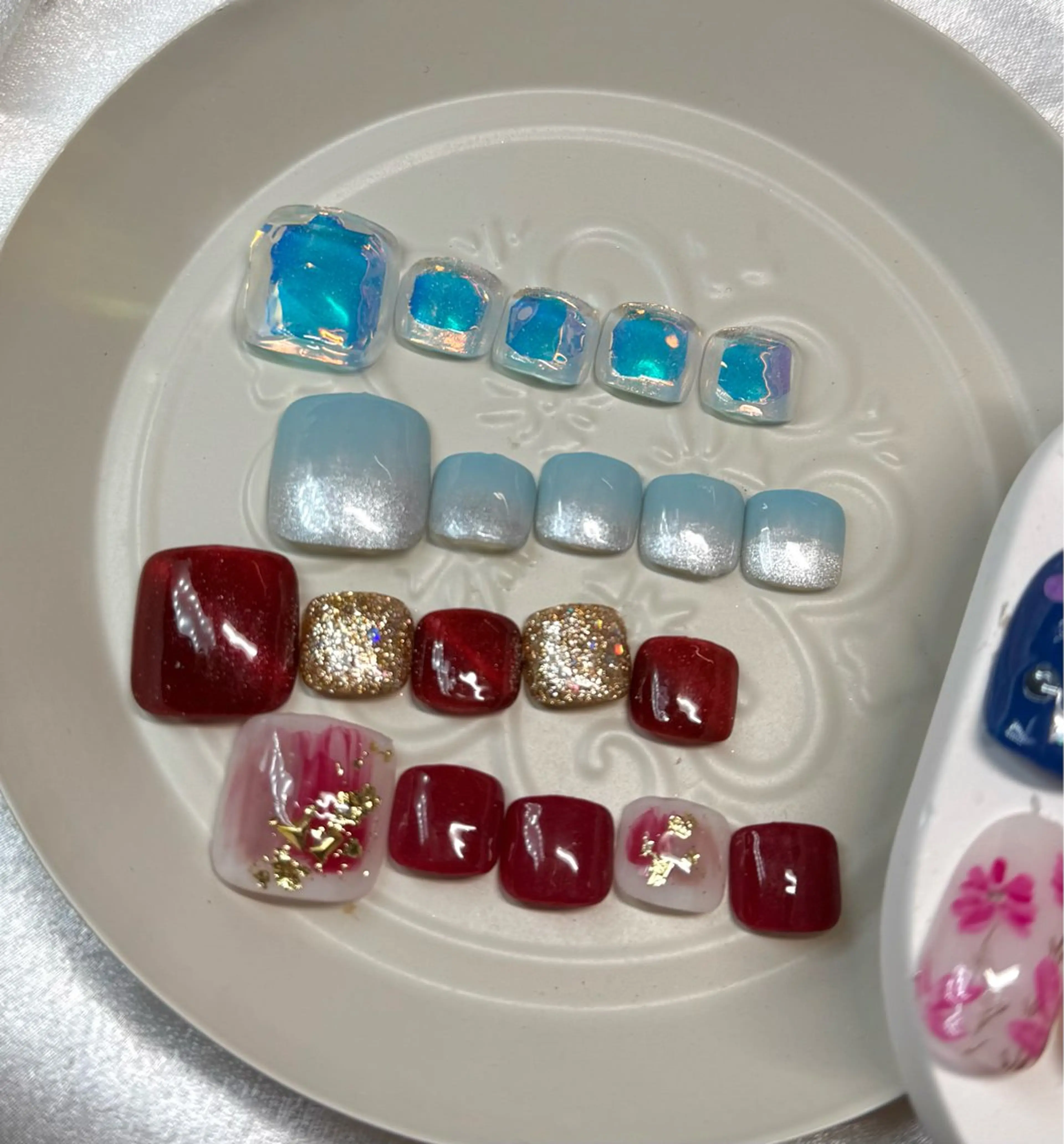 ネイル フットネイル -yuu-所属・Lino ﾟのネイルデザイン