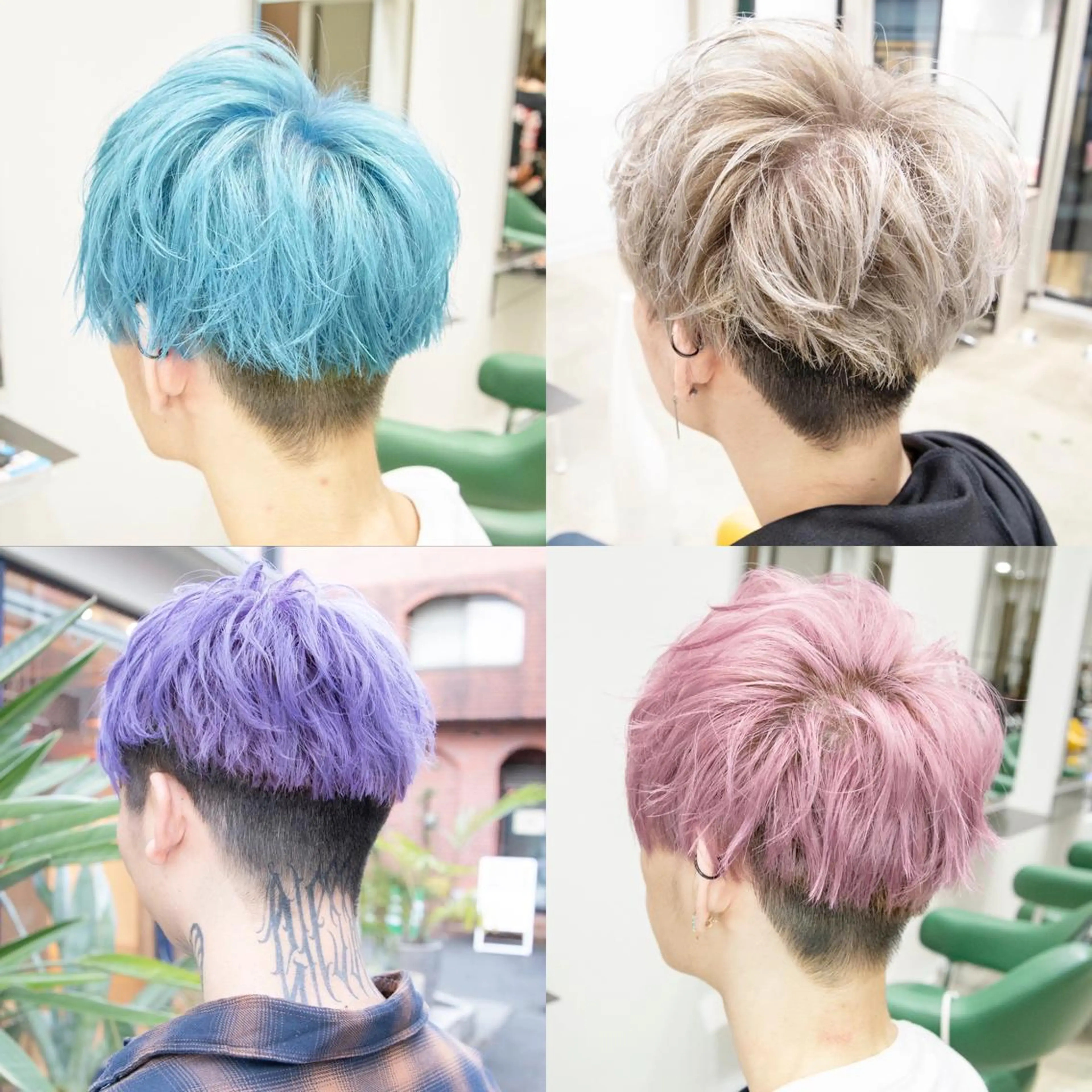 ショート カラー Re:ta Hair 飯田淳平のヘアスタイル