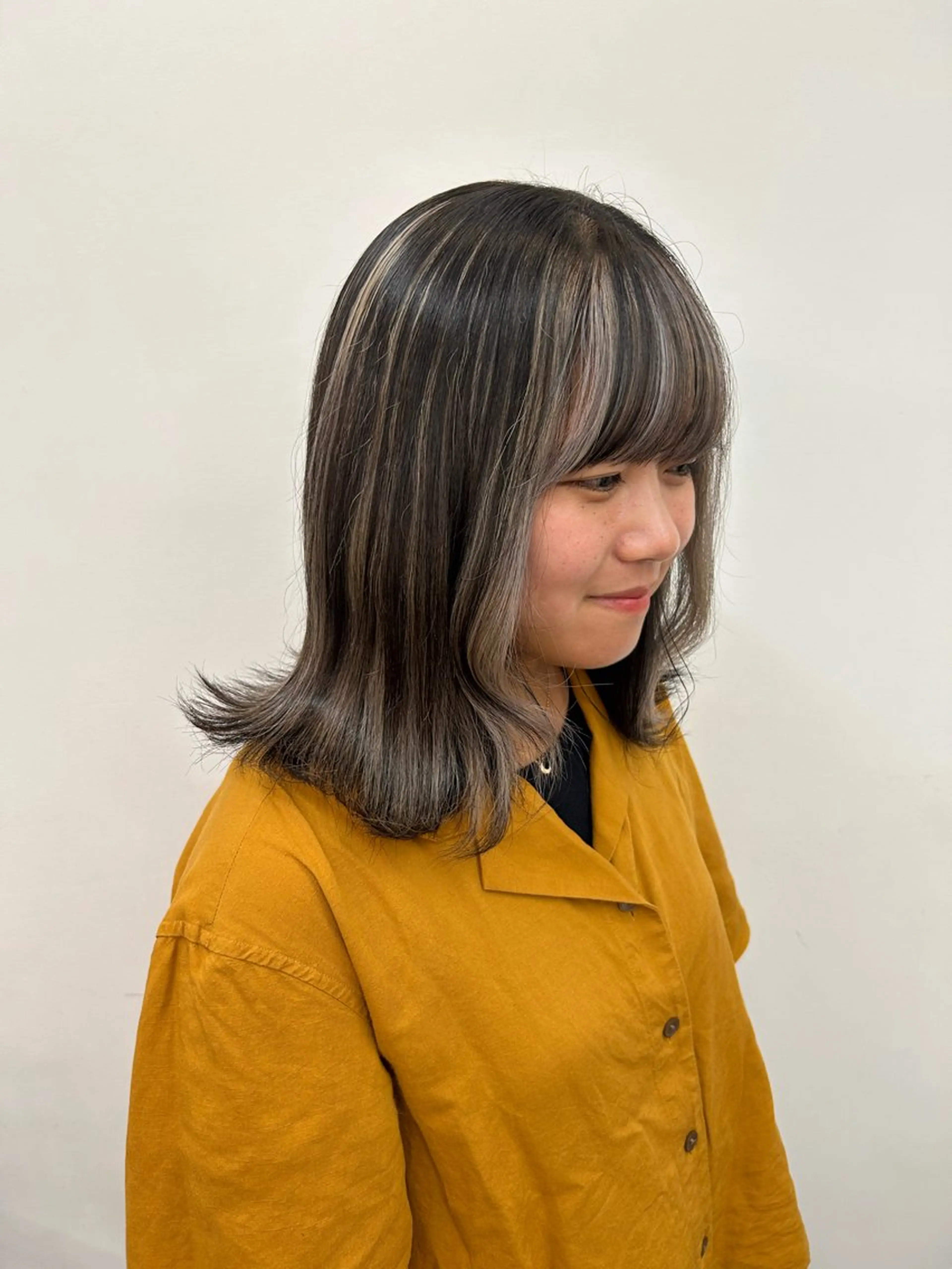 カラー ヘアカラー すずき さくやのヘアスタイル