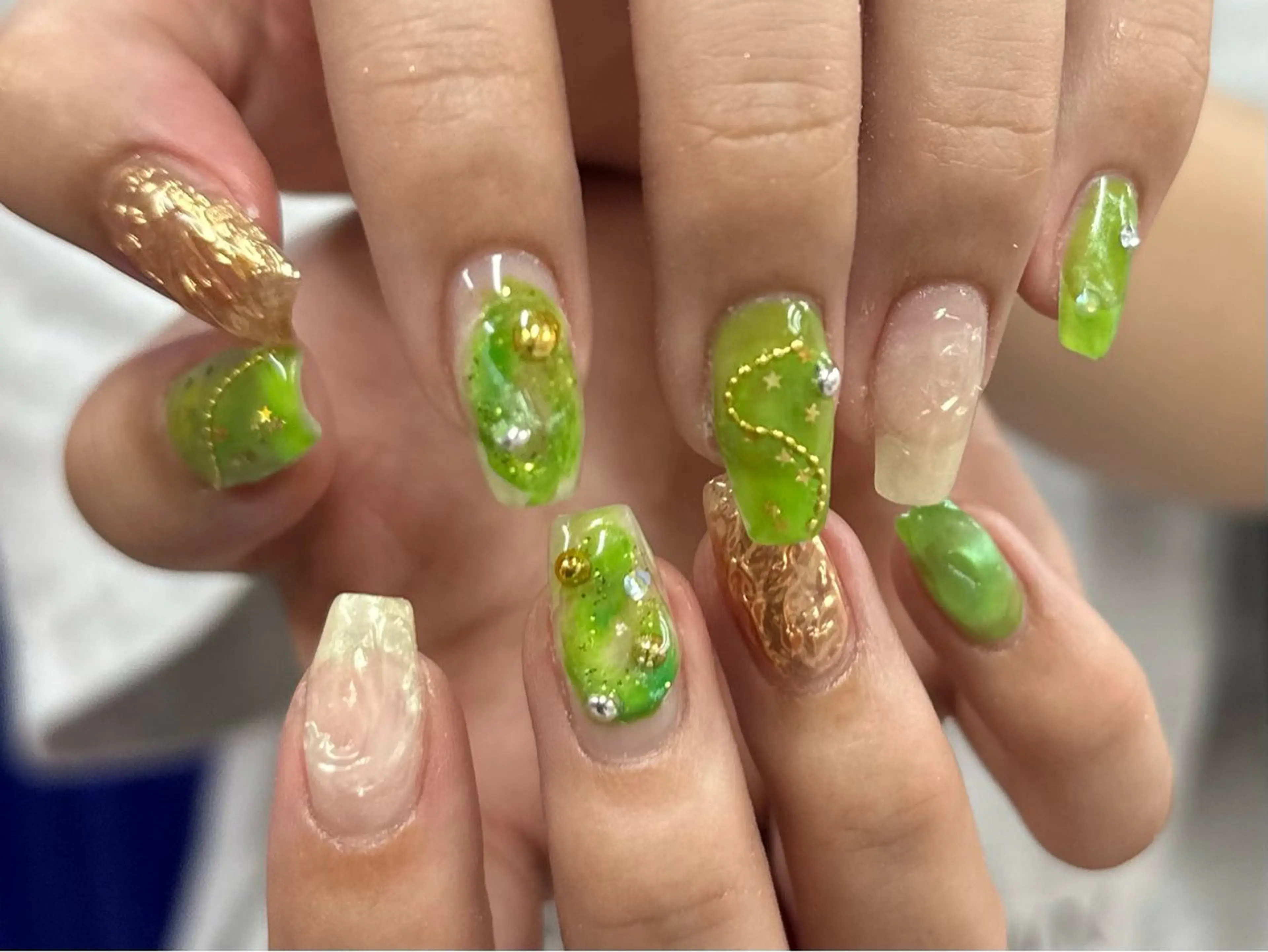 ネイル ハンドネイル フットネイル ゆびノさき +ikebukuroのネイルデザイン