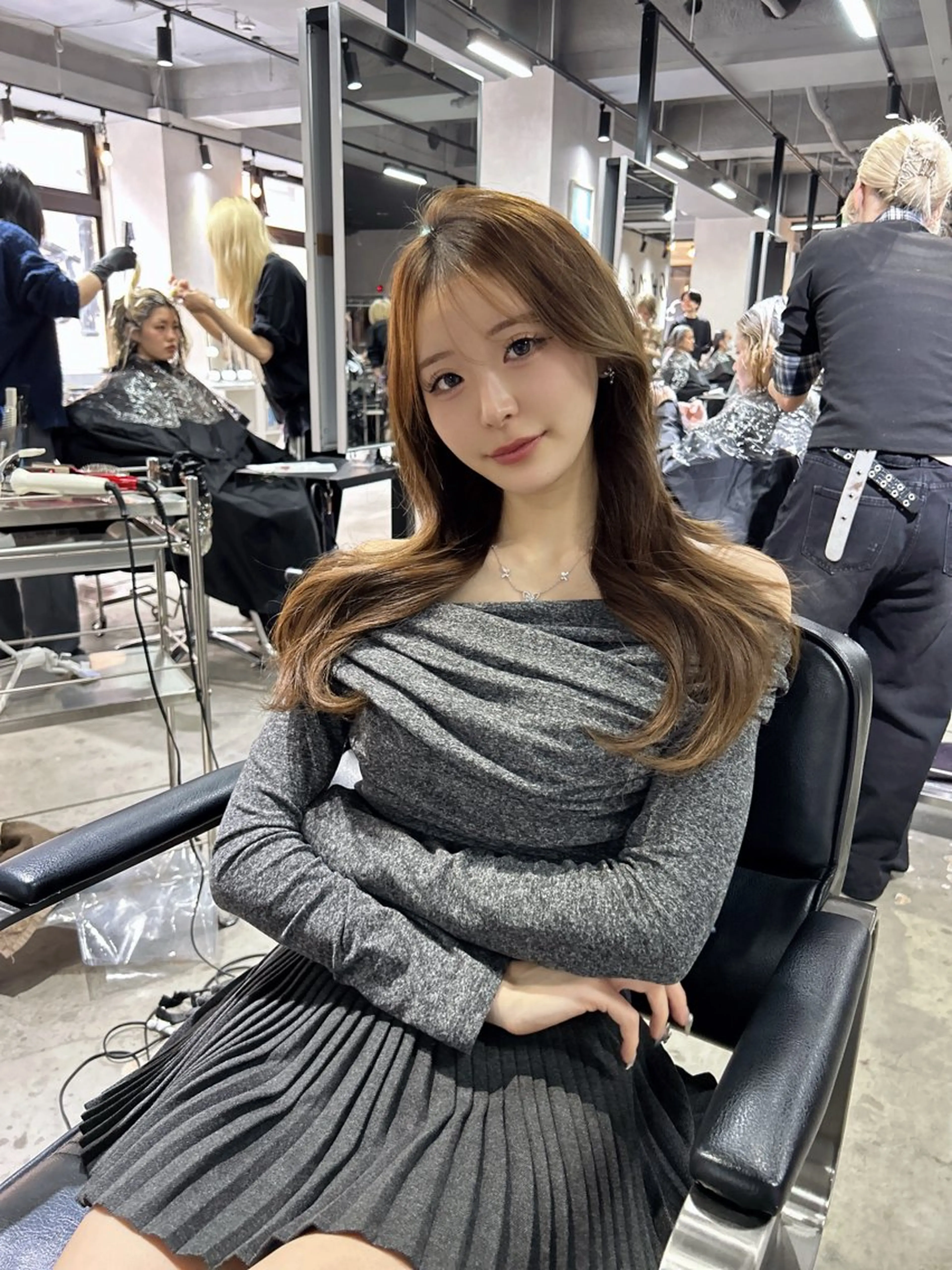 ロング 縮毛矯正 髪質改善大阪/ 酸性縮毛矯正/ゆうとのヘアスタイル