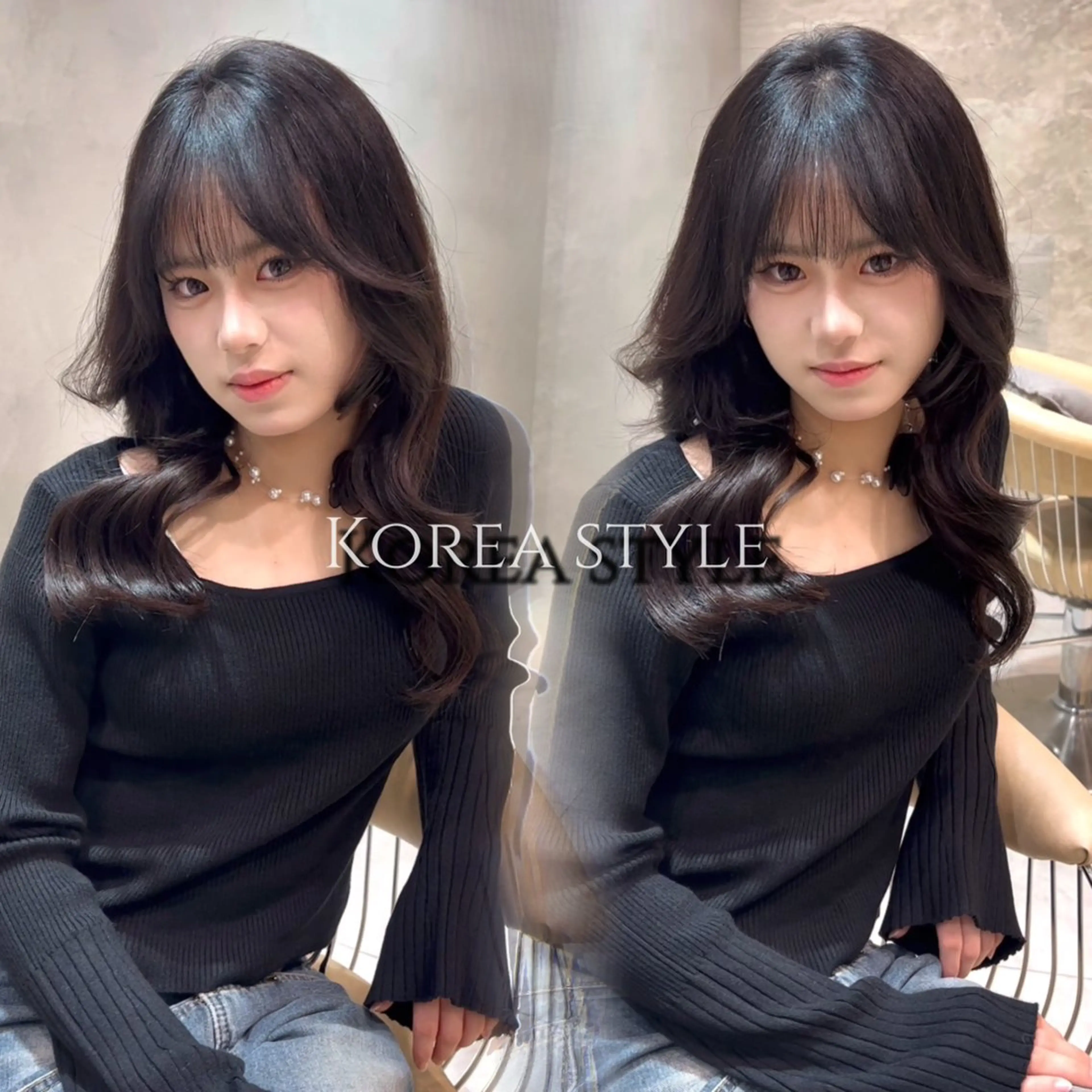 ロング Reve by lond所属・笑　璃  🎀／韓国 ／髪質改善／縮毛矯正のヘアスタイル