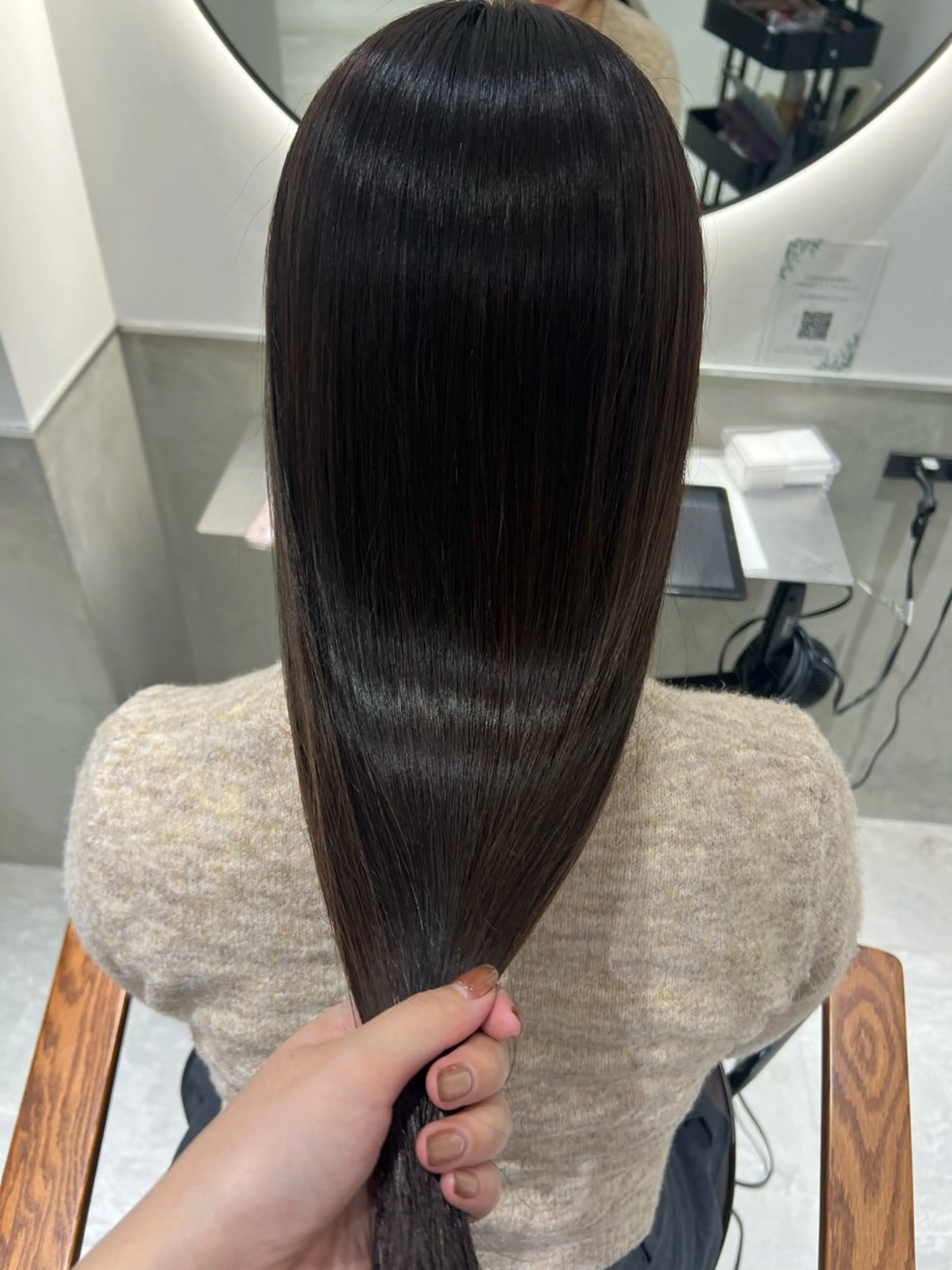 カラー eN° by youres hair 銀座所属・髪質改善特化/ 艶髪 / 銀座/ ゆうびのヘアスタイル