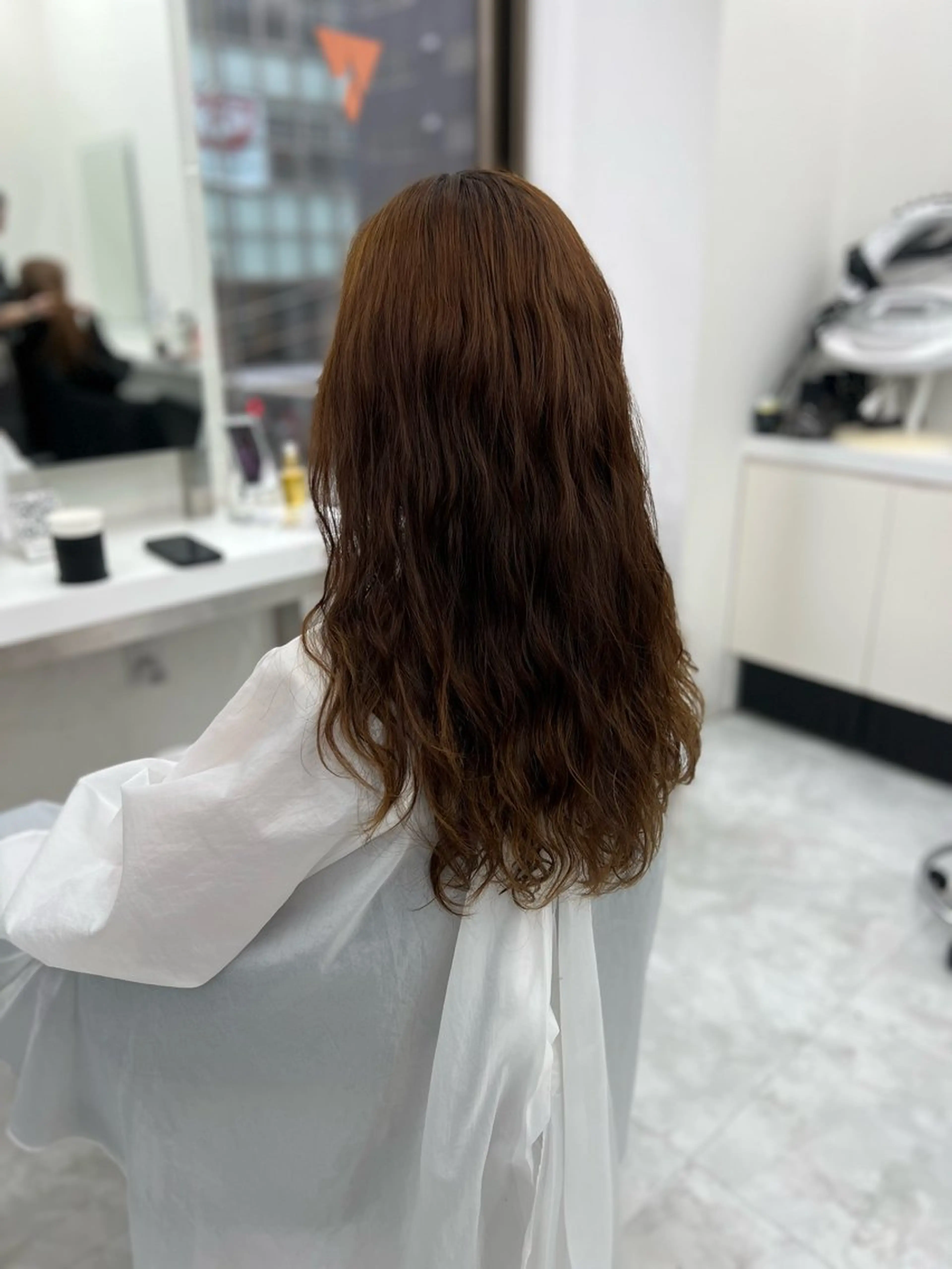 カラー パーマ カット パーマ トリートメント 💖上品なトレンド 韓国ヘア💖りくのヘアスタイル