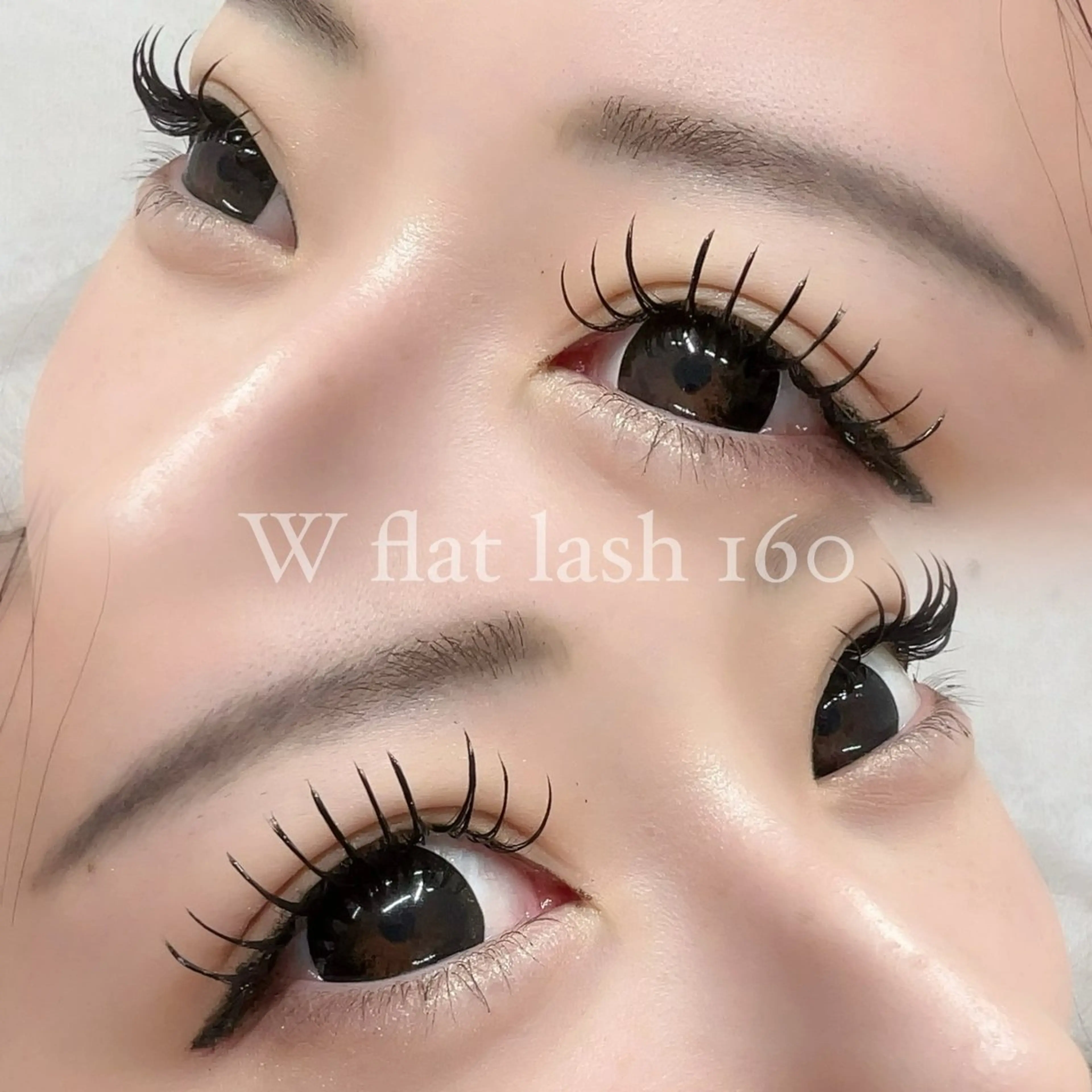 マツエク・マツパ 付け放題 フラットラッシュ マツエク Eyelist Rio ♡のマツエク・マツパデザイン