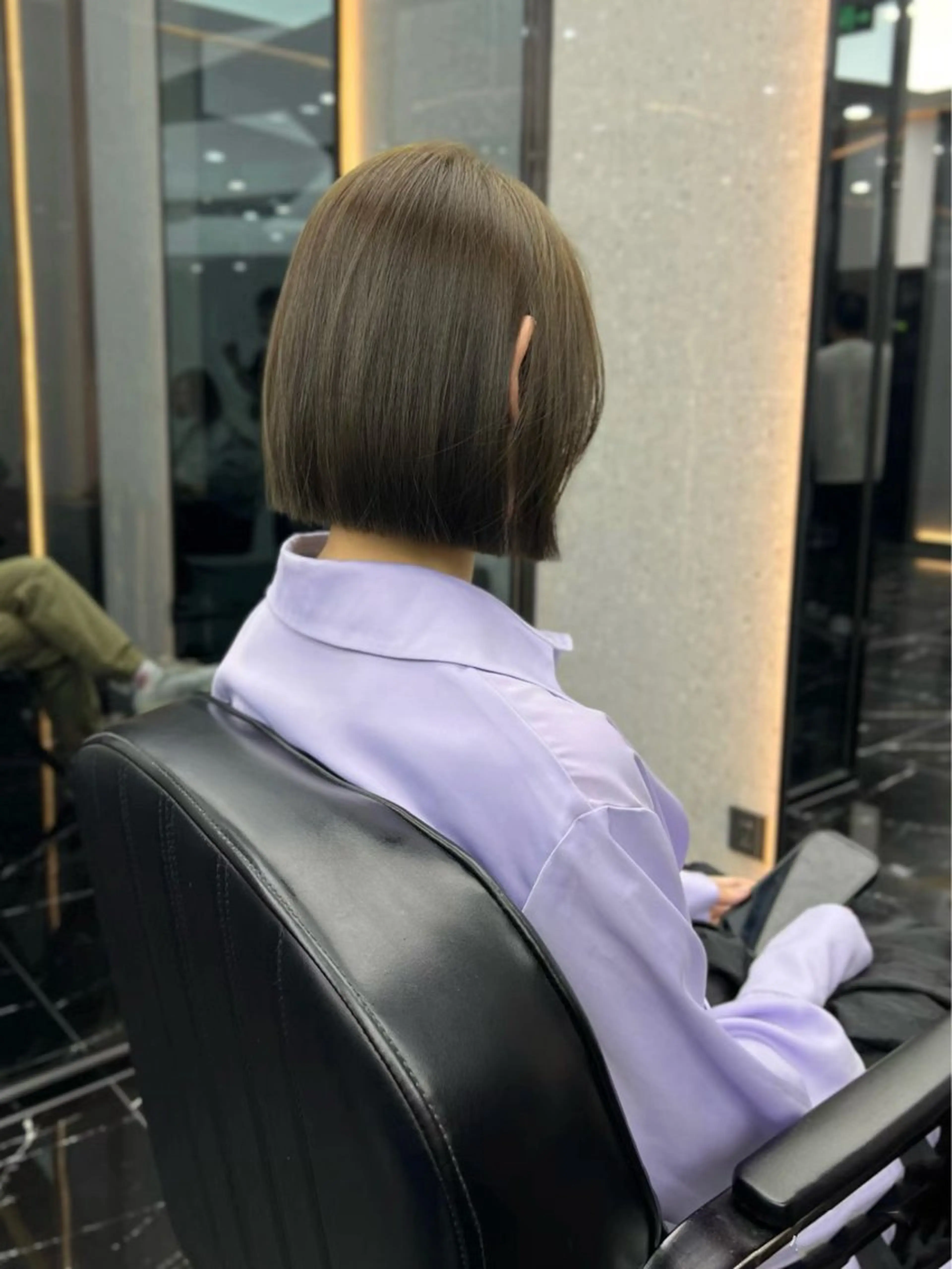 ショート カラー 髪質改善 SHEER. 大阪梅田【シアー】所属・村上｜髪質改善 プロデュースのヘアスタイル