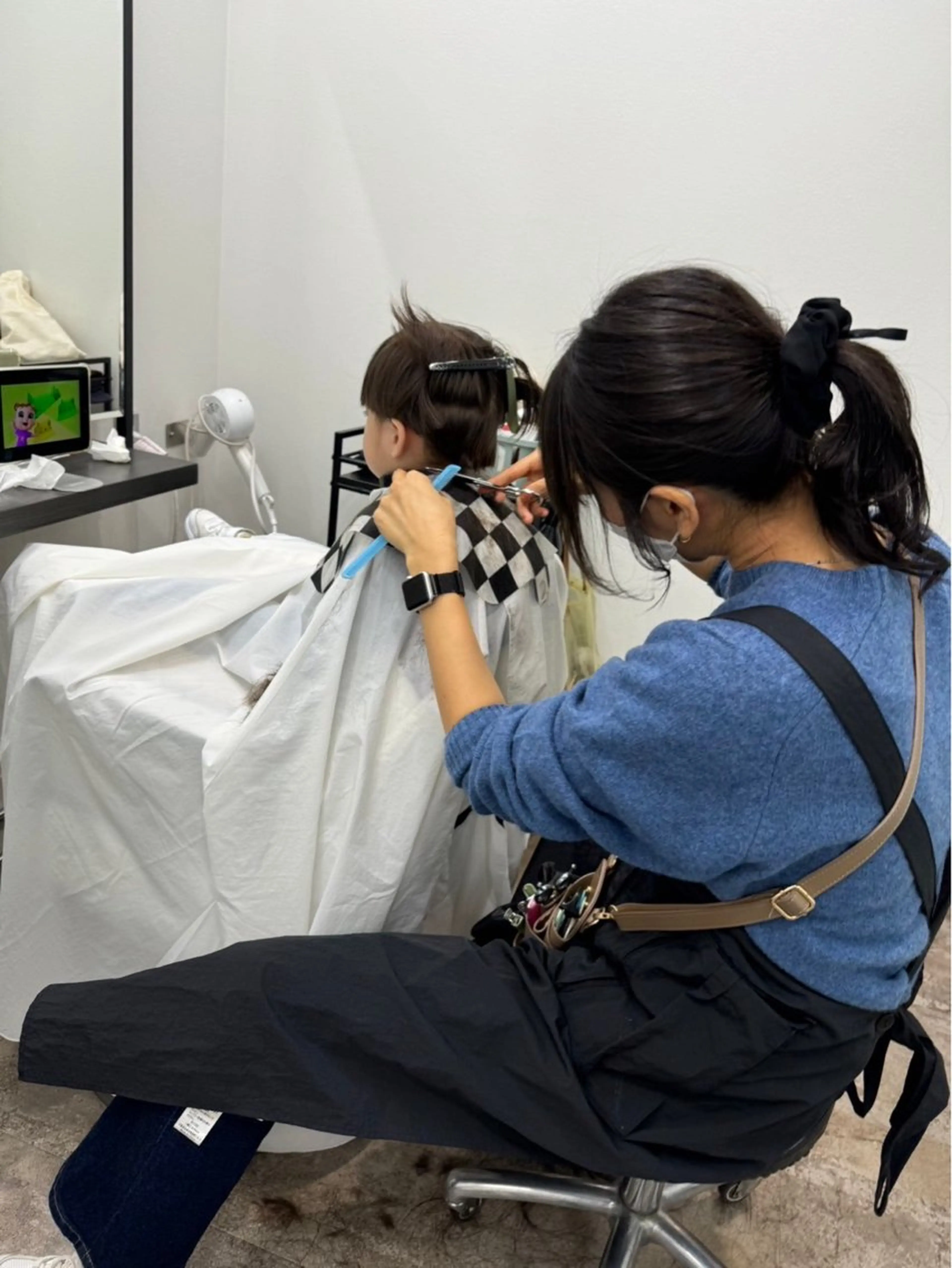 ショート ヘアアレンジ メンズ キッズ カット CHIC share salon所属・ちこ .のヘアスタイル