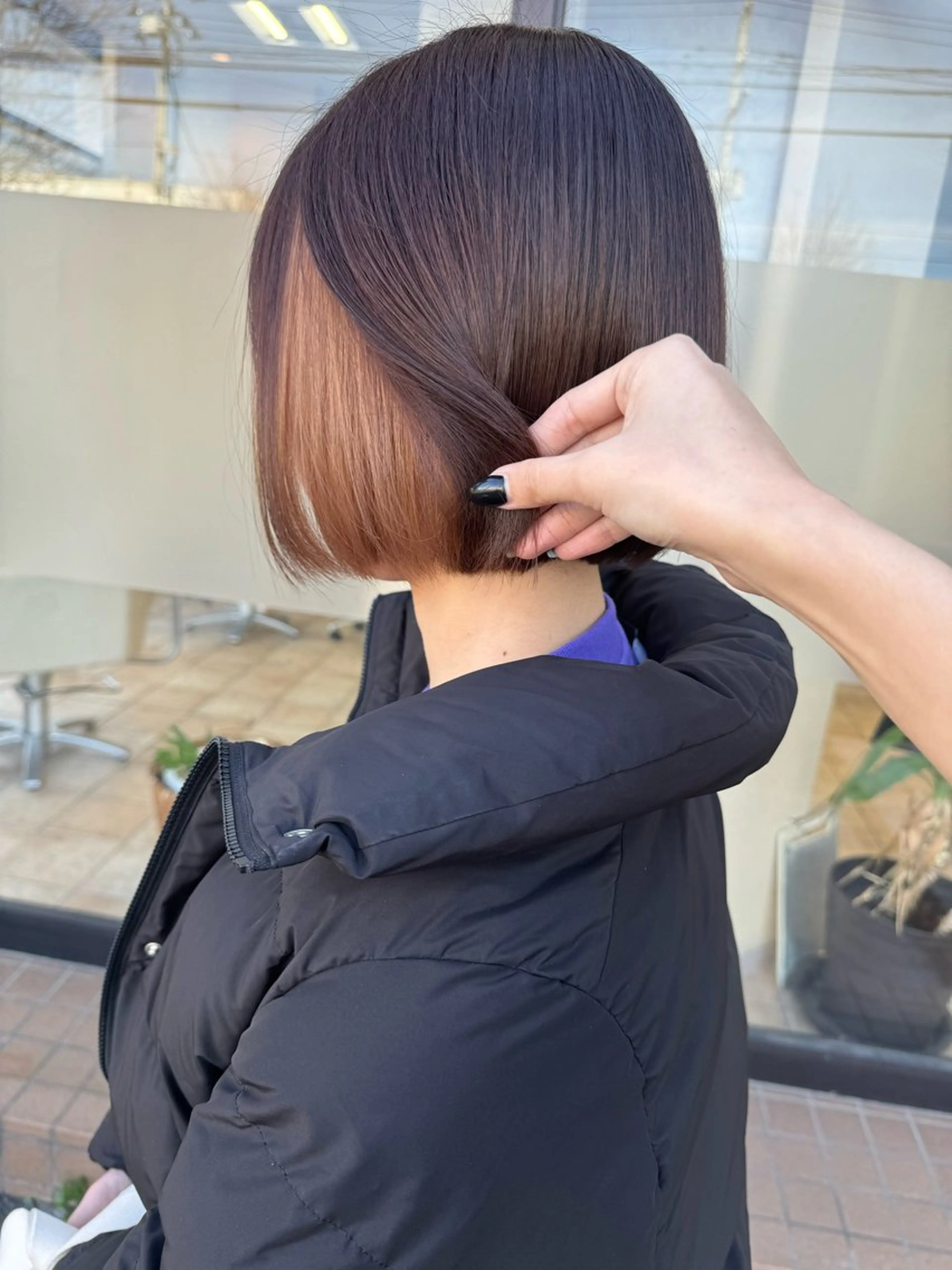 ミディアム 🇰🇷韓国風顔周り NANAMI🇰🇷のヘアスタイル