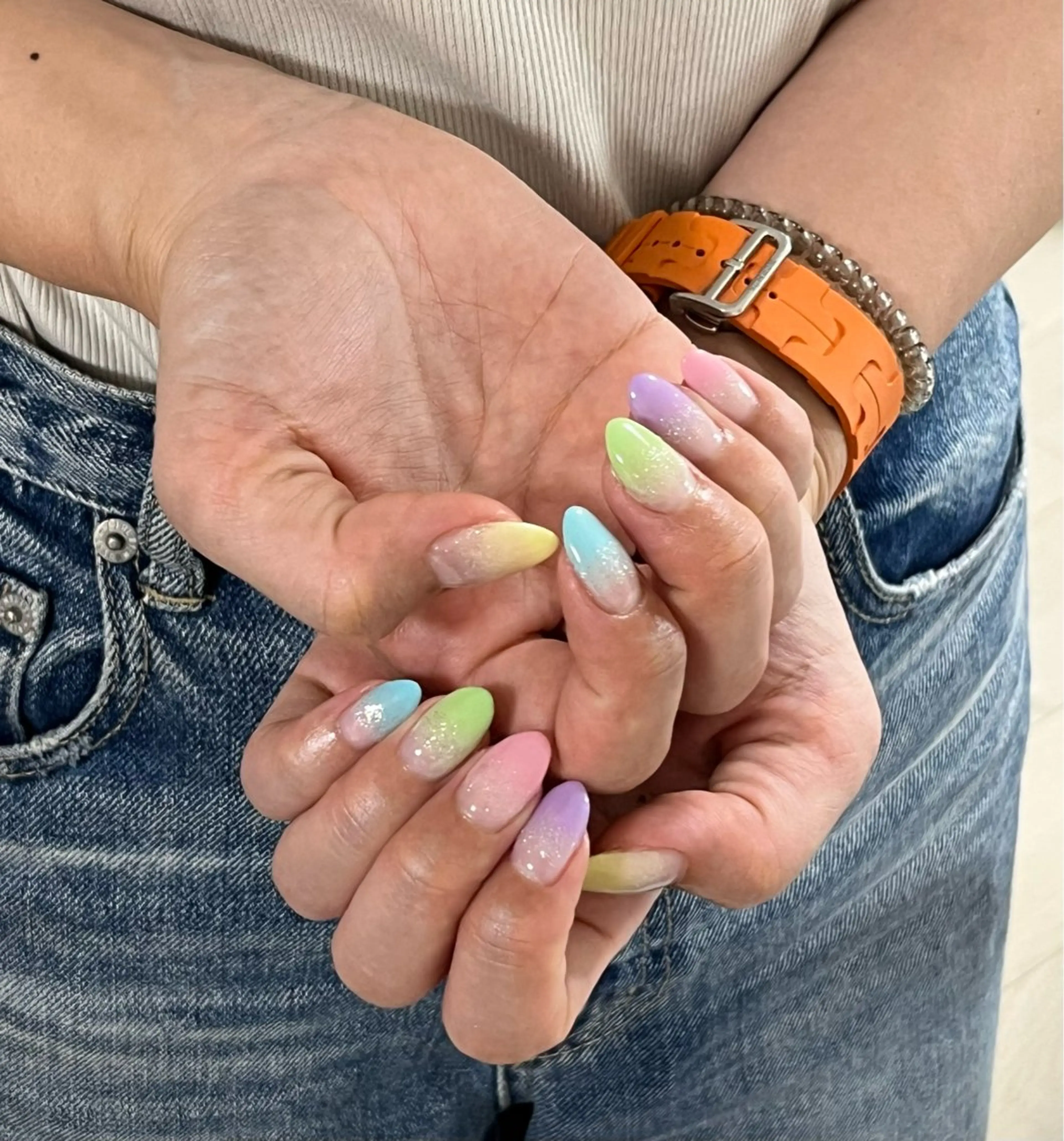 ネイル グラデーション パステルネイル D'accord〜ダコード〜所属・D'accord Megumiのネイルデザイン