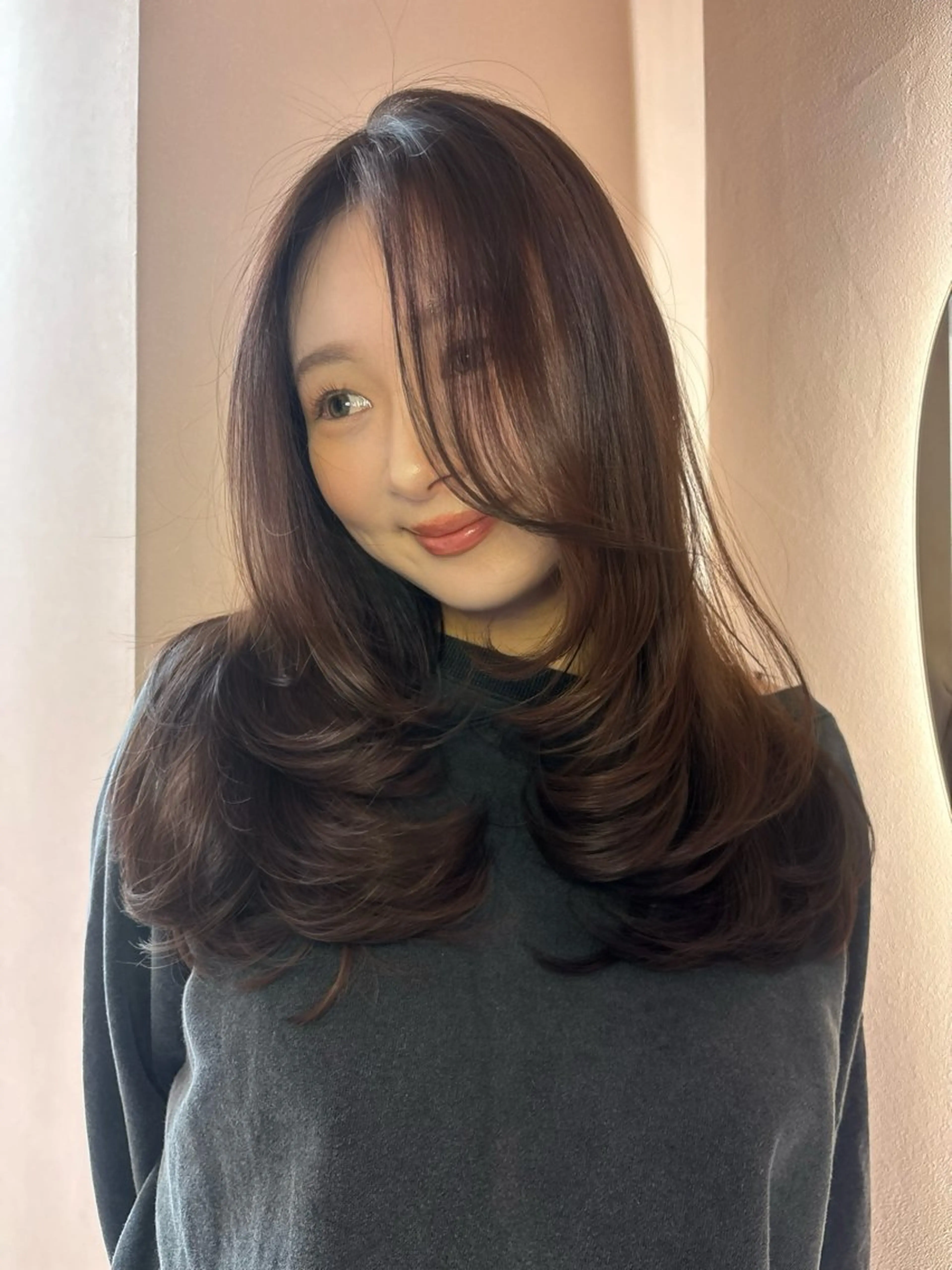 カラー ヘアカラー YOLO 渋谷 nanamiのヘアスタイル