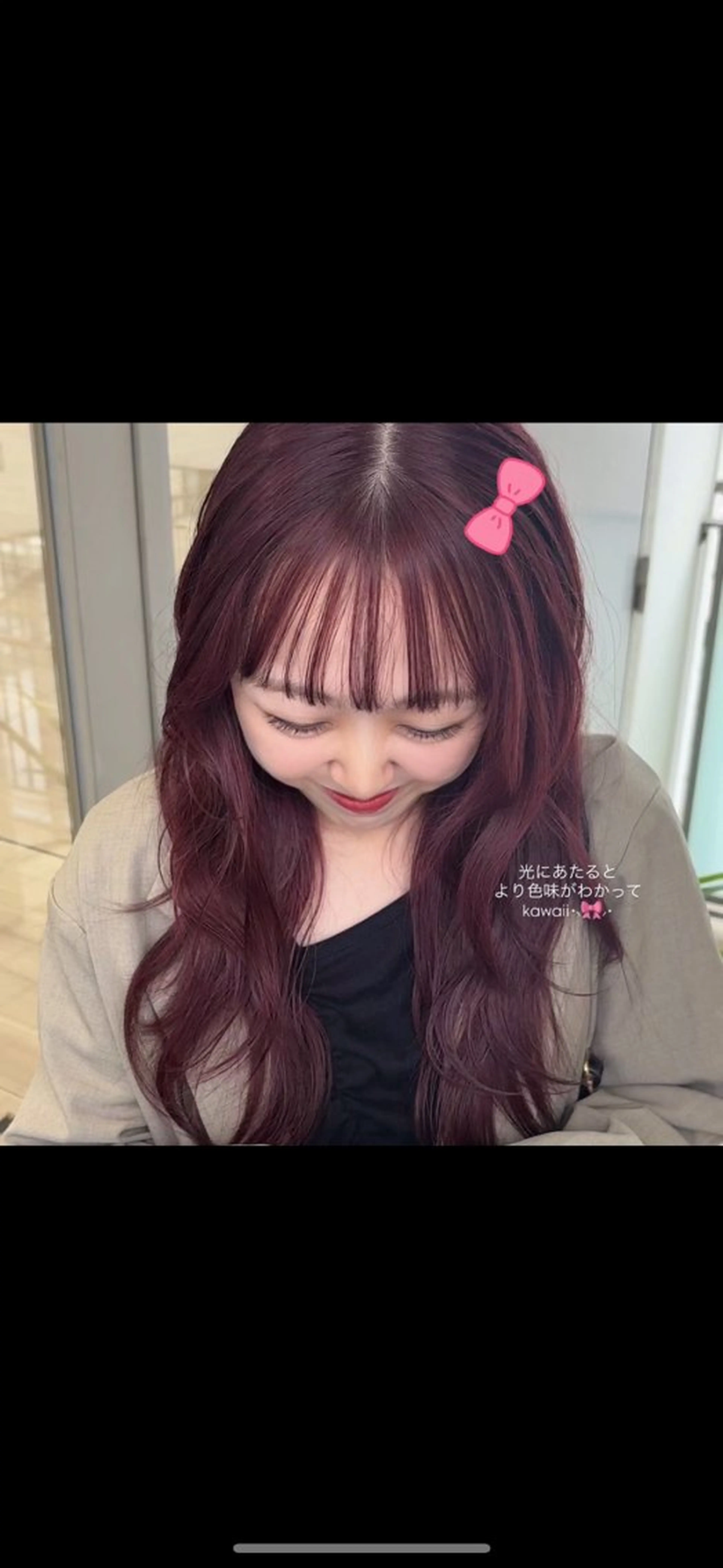 セミロング カラー カット ヘアカラー The Path ARENのヘアスタイル