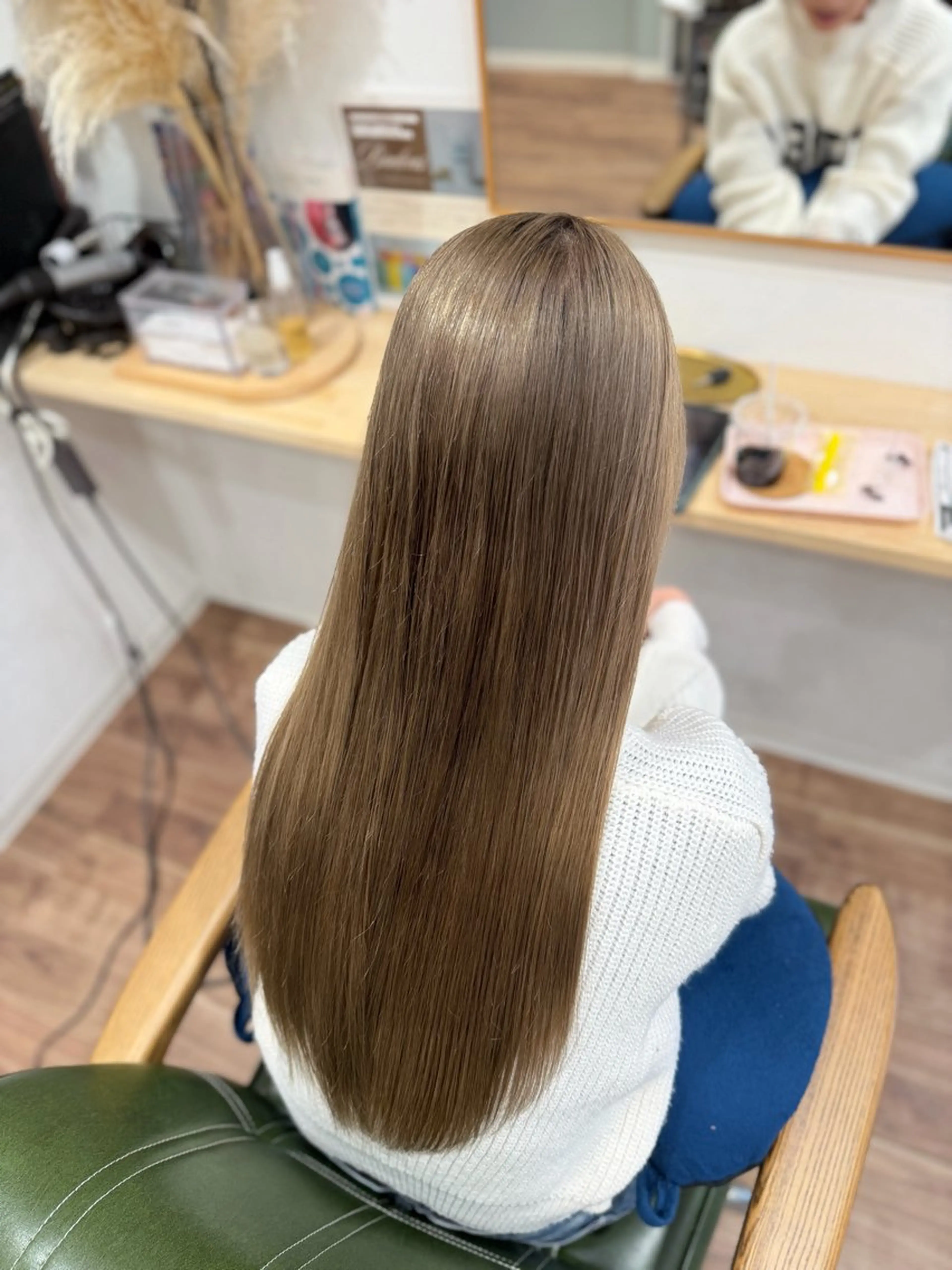 ロング カラー カット ヘアカラー トリートメント Oli-Oli 大田のヘアスタイル