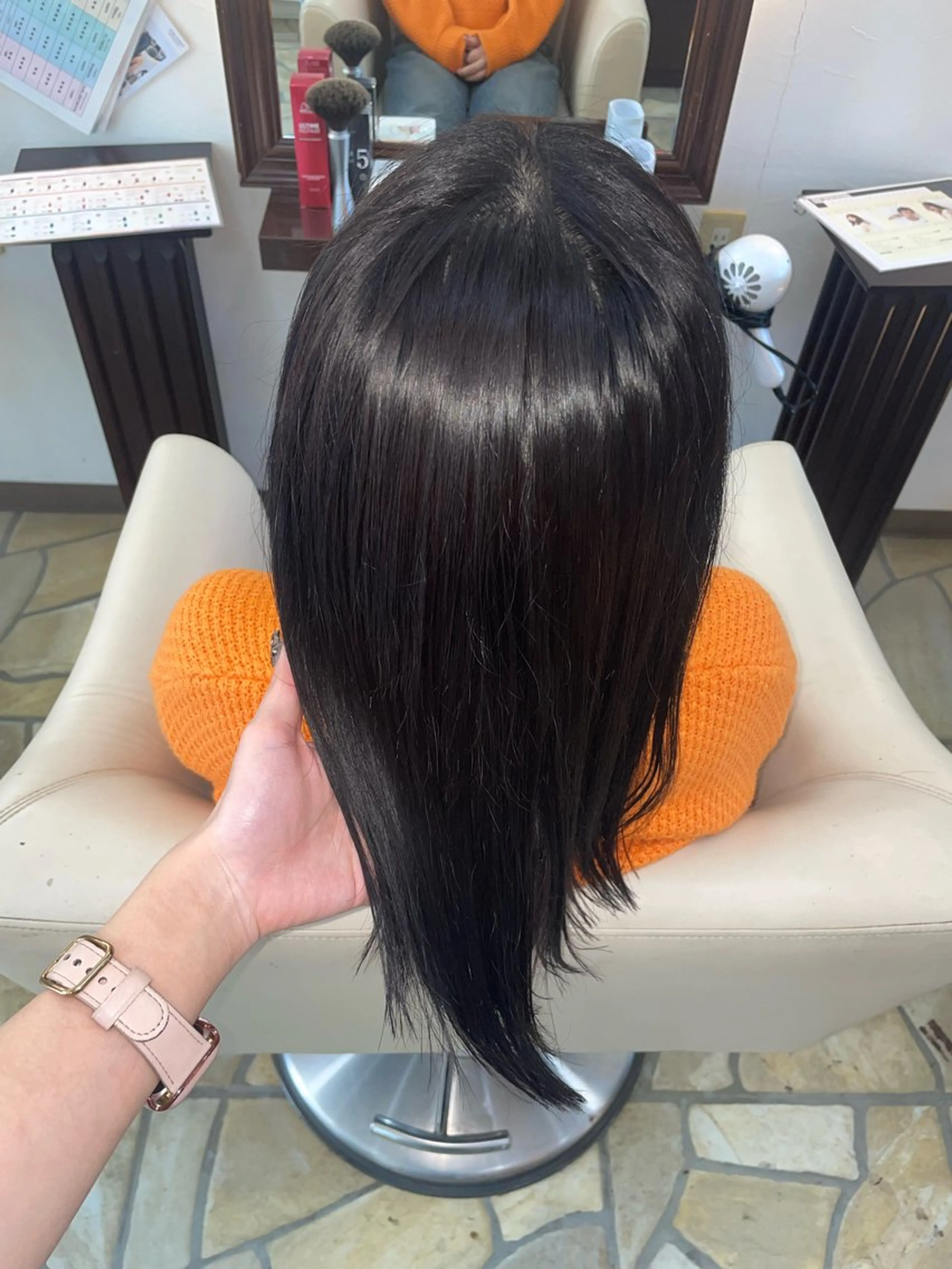 【自然な艶髪縮毛矯正】似合わせカット➕プレミアム縮毛矯正🎀の写真